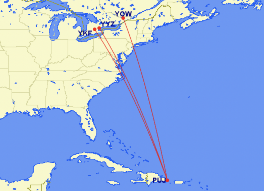 Flair Routes to Punta Cana Flair Routes to Punta Cana