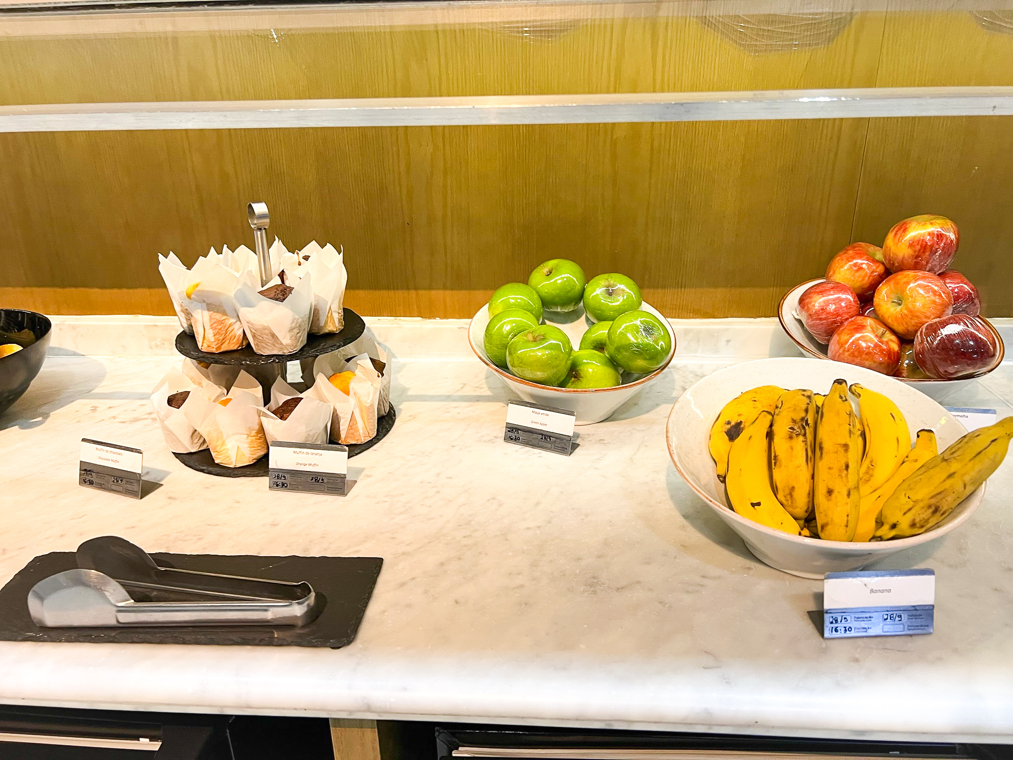 Fruit at LATAM VIP Lounge GRU Fruit at LATAM VIP Lounge GRU