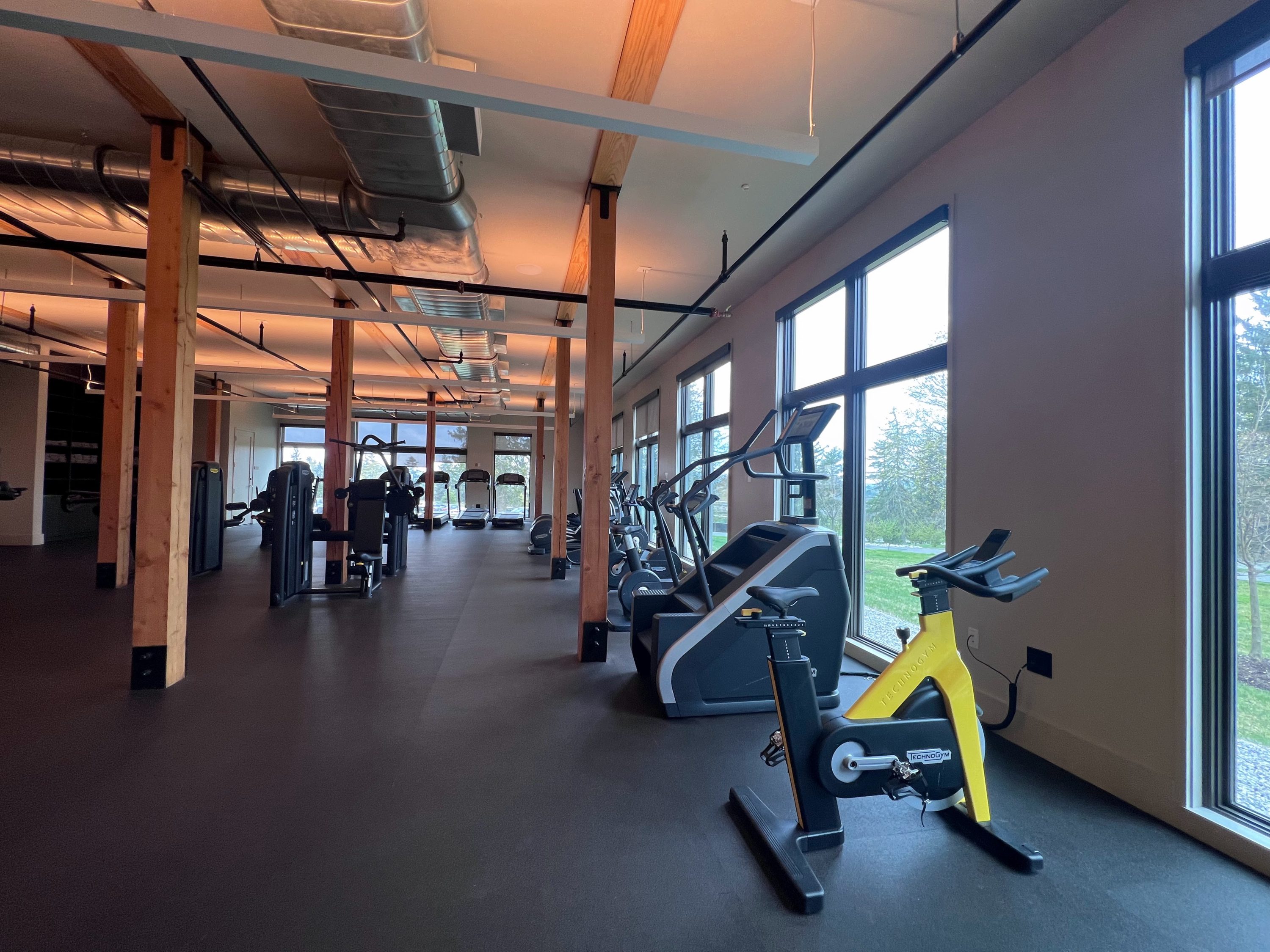 Gym at Miraval Berkshires