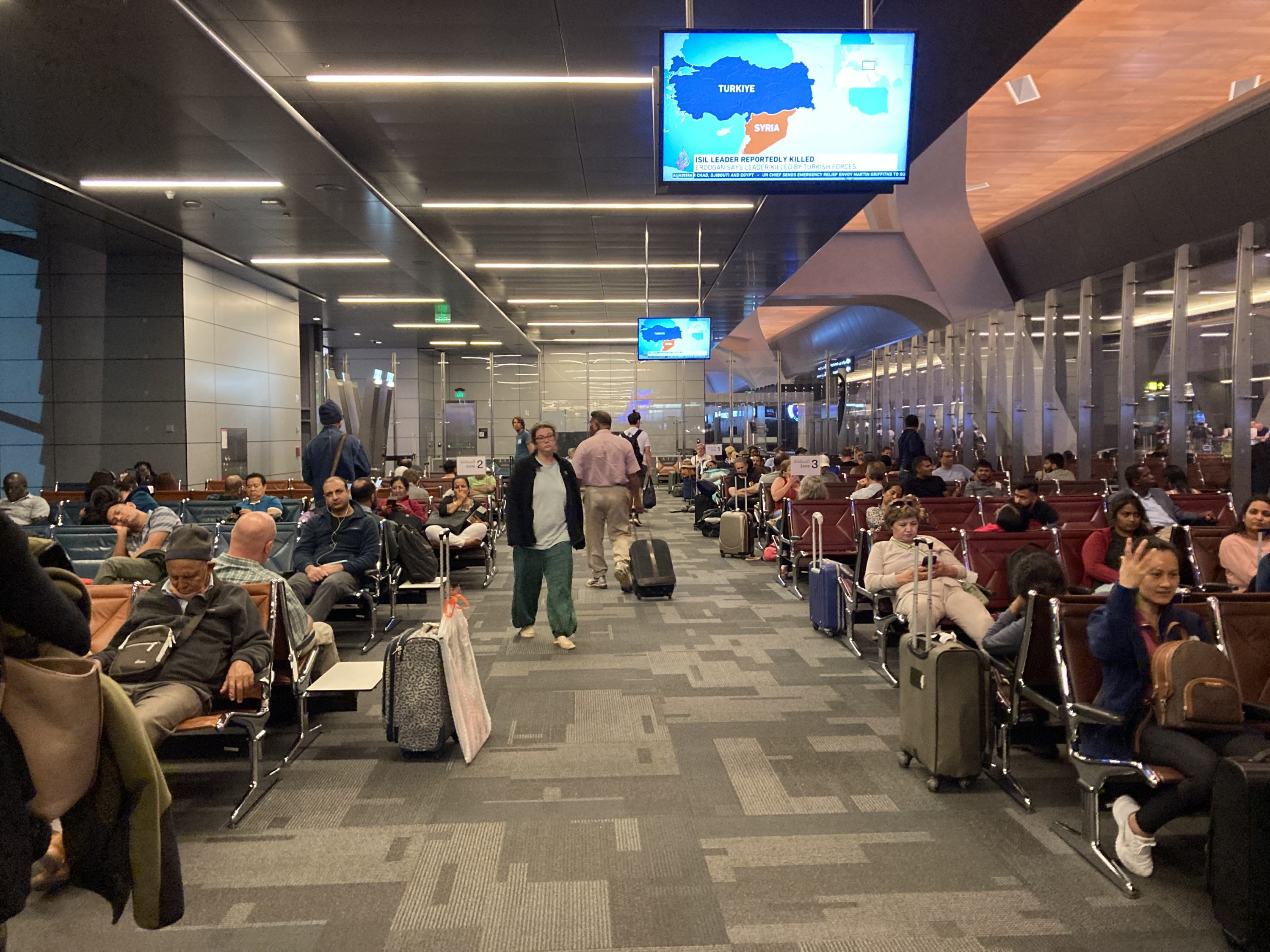 Hamad International Airport secondary gate