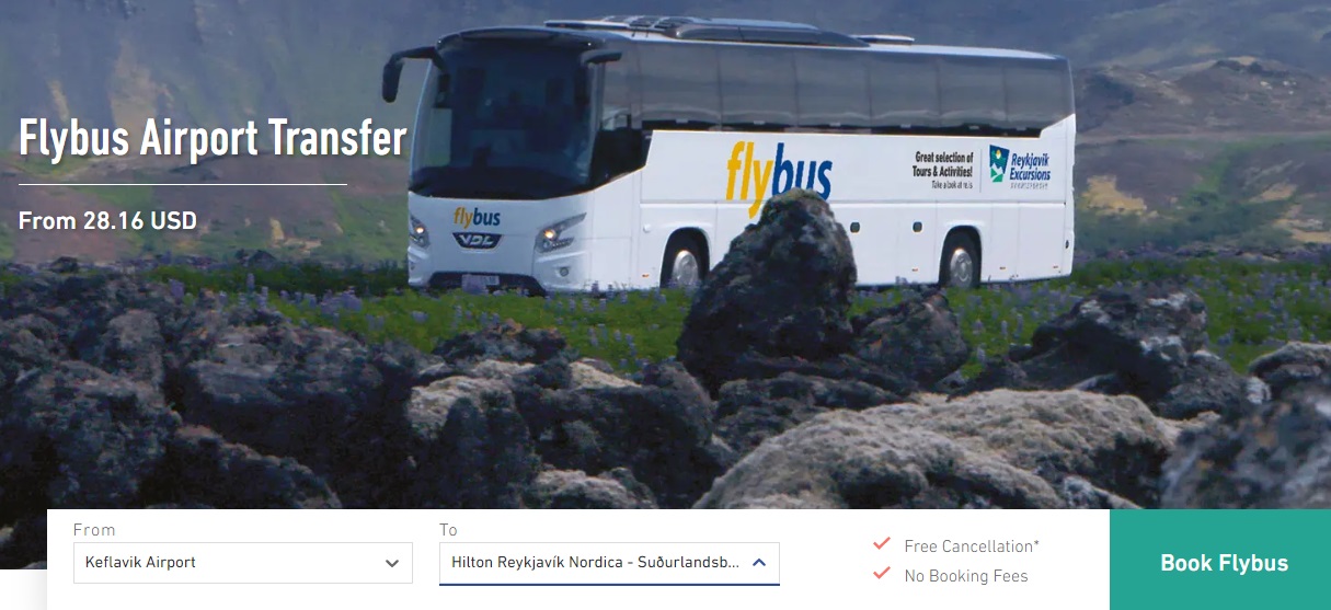 Hilton Reykjavik Nordica Flybus Hilton Reykjavik Nordica Flybus