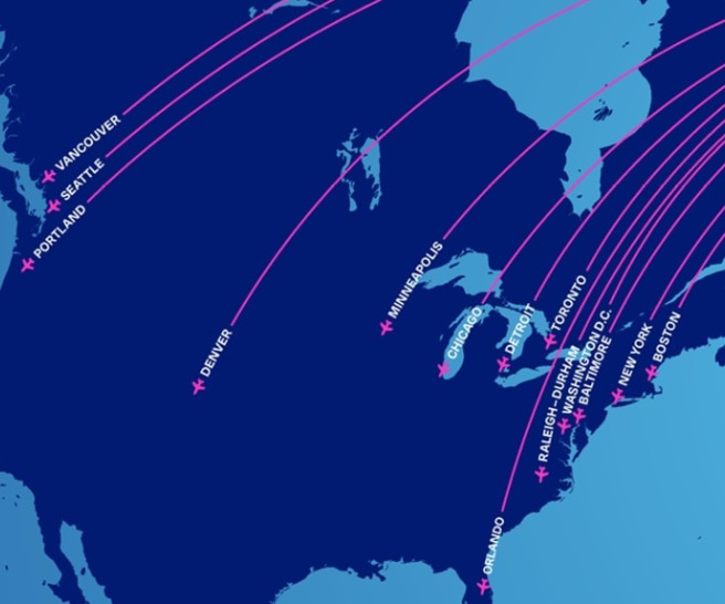 Icelandair Direct Flights to Reykjavik