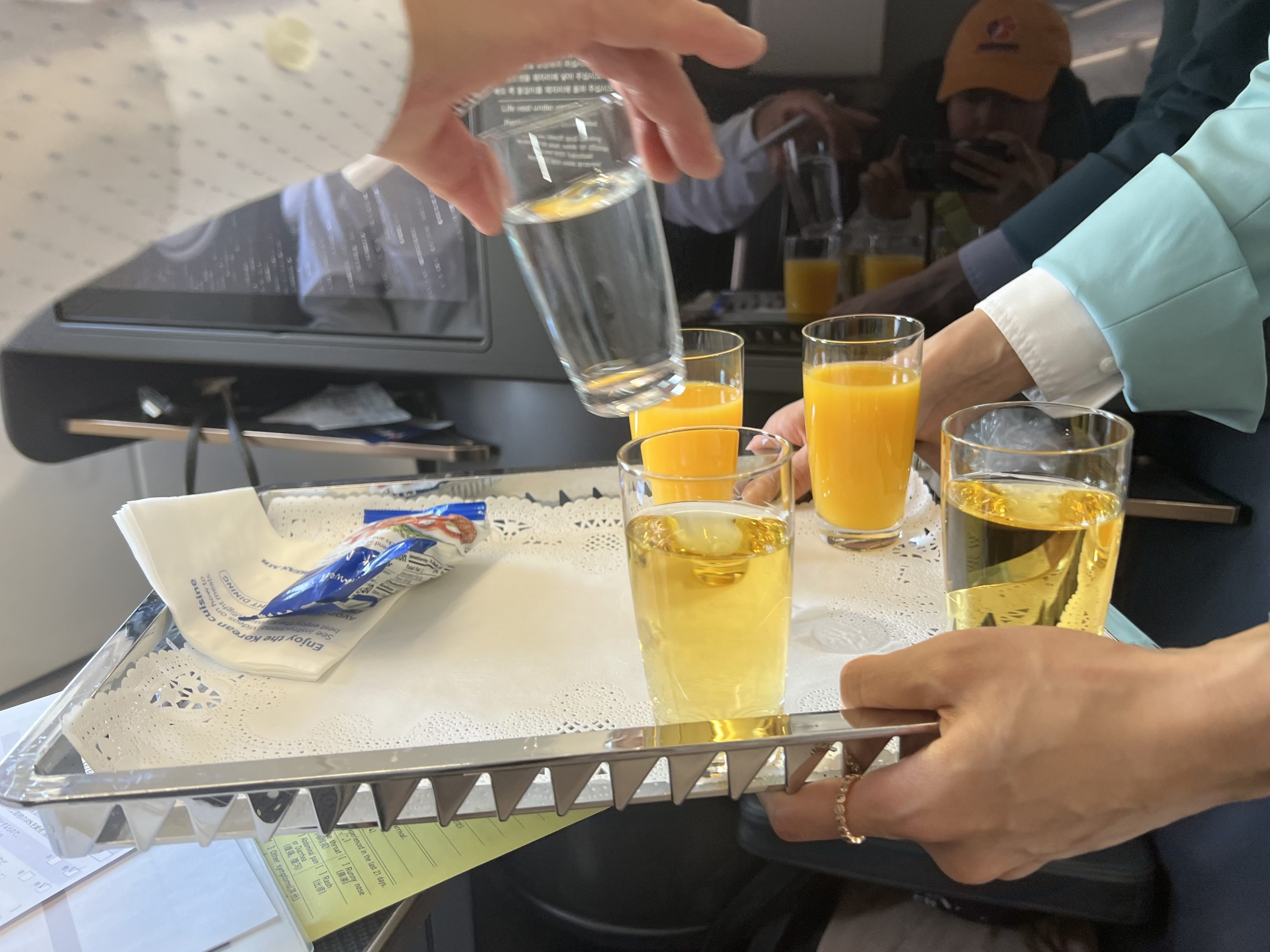 Korean Air A321neo Champagne Orange Juice Korean Air A321neo Champagne Orange Juice