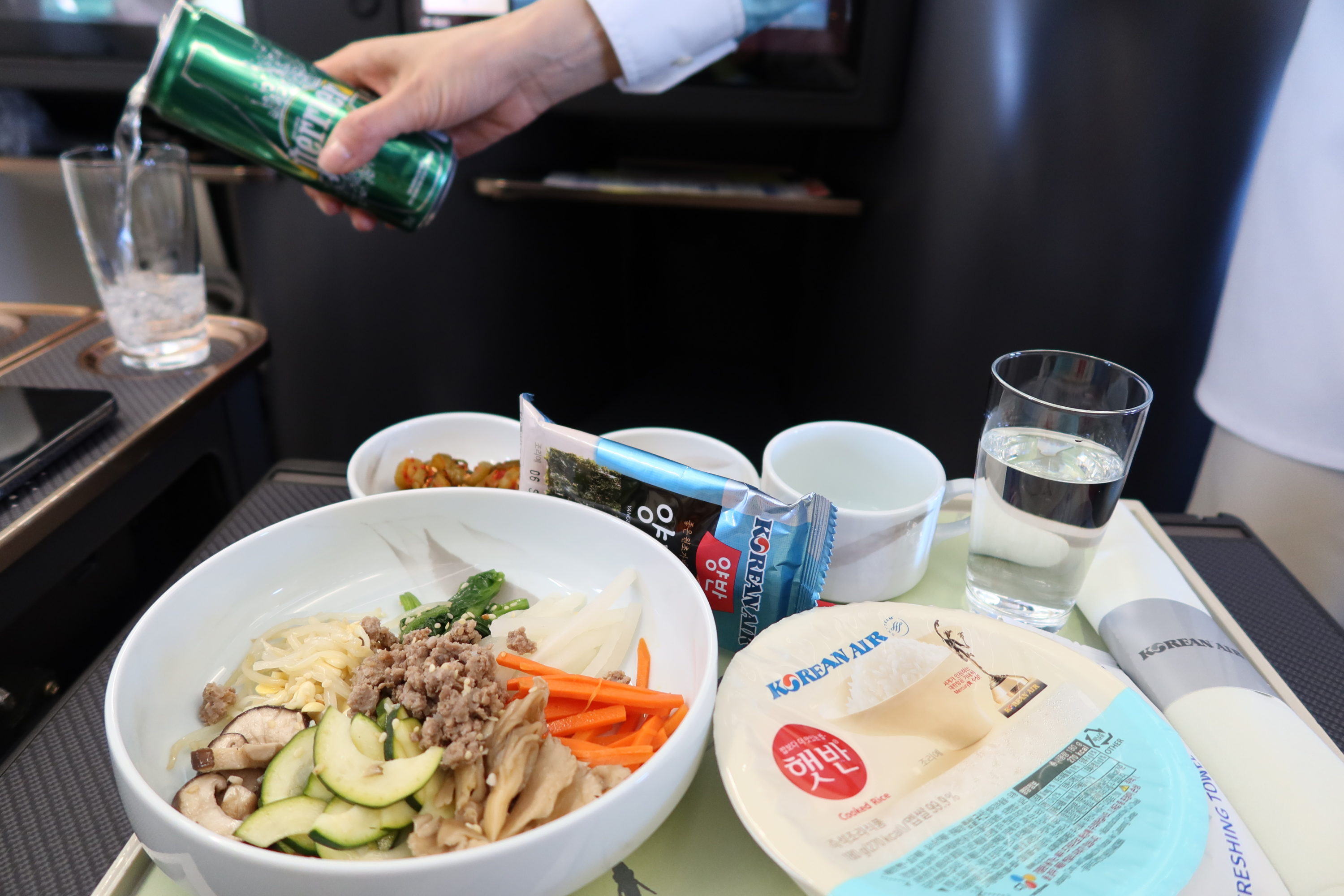 Korean Air A321neo Meal Korean Air A321neo Meal