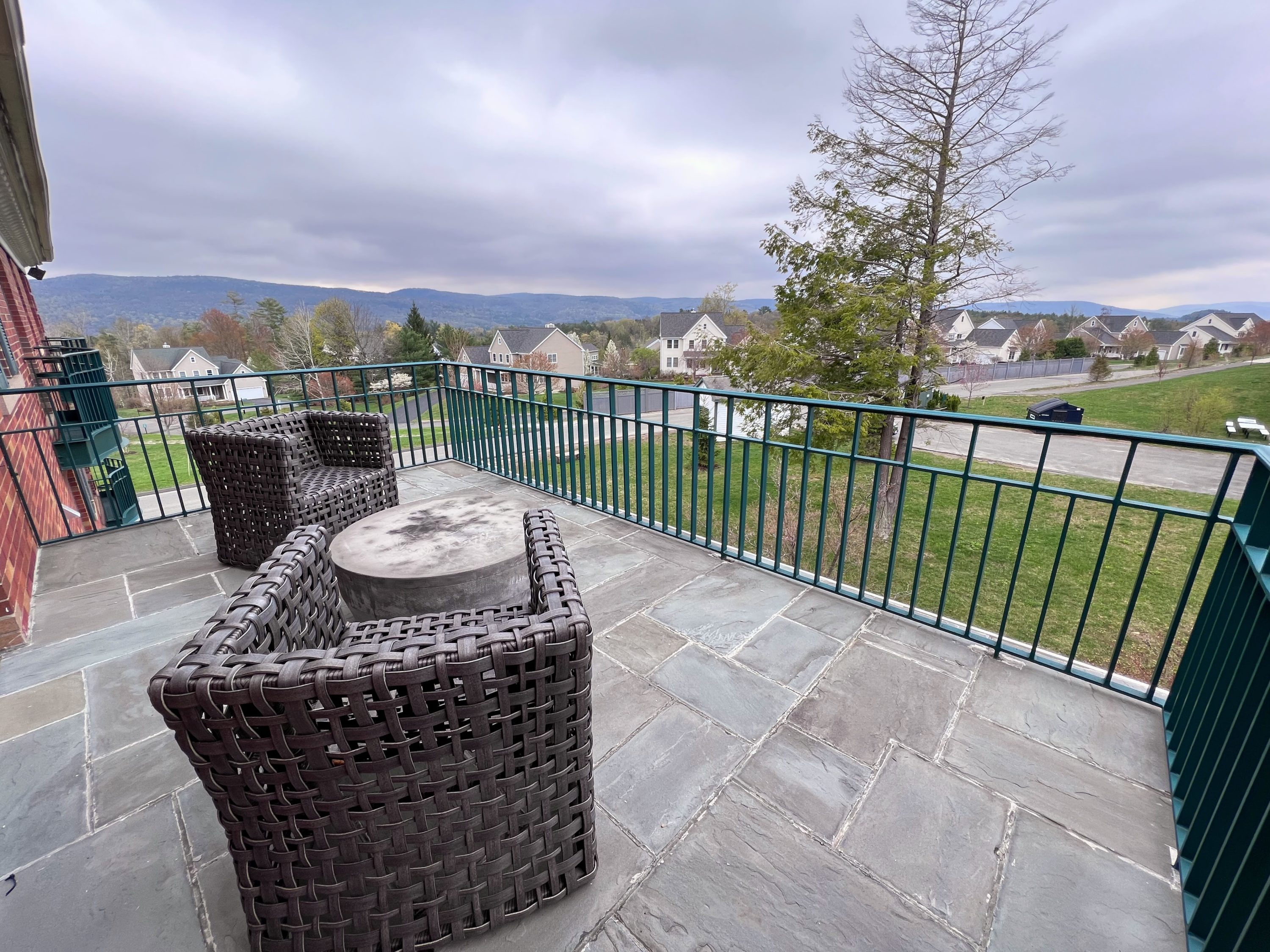 Miraval Berkshires Hemlock Suite balcony view