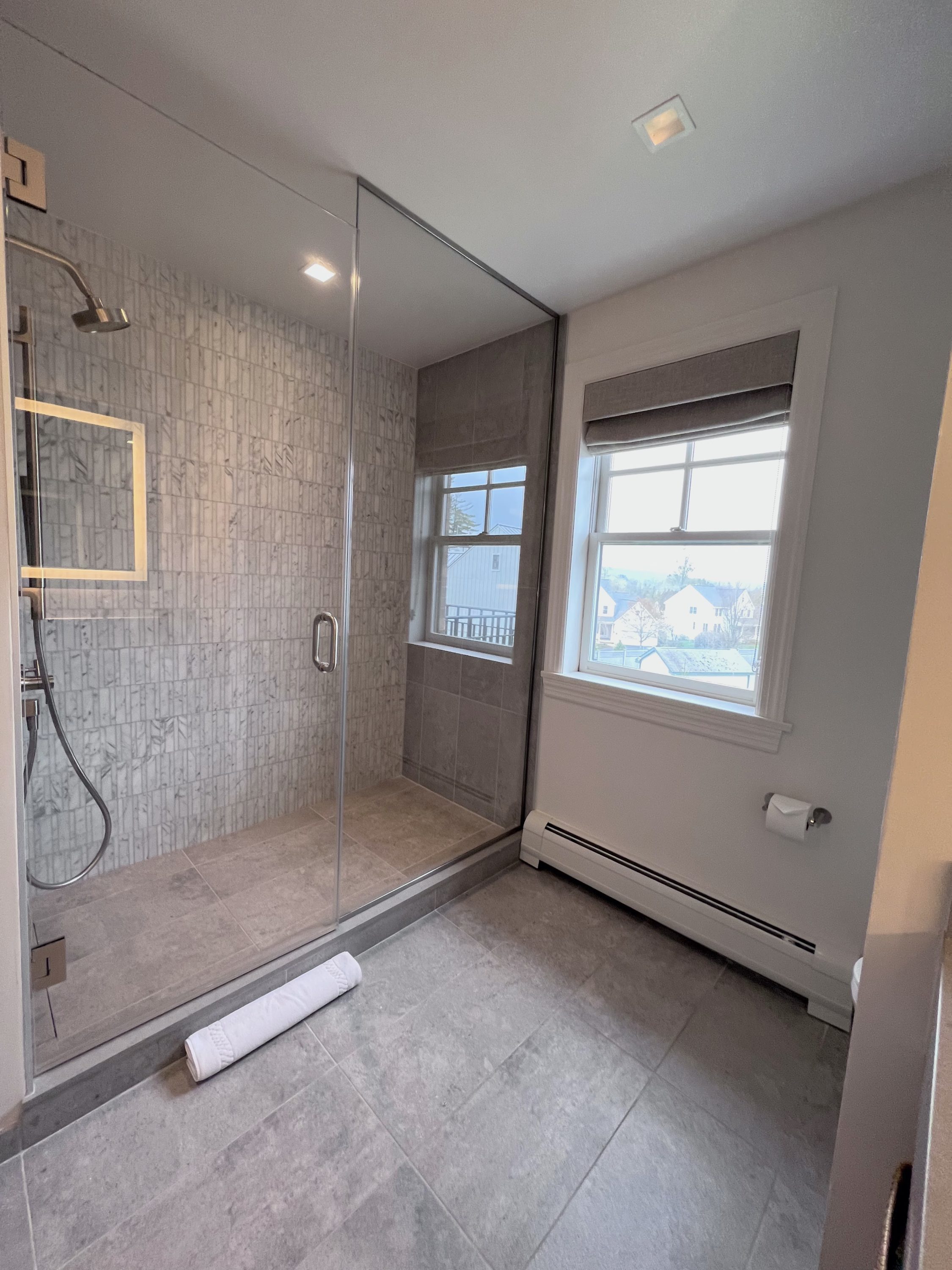 Miraval Berkshires Hemlock Suite shower