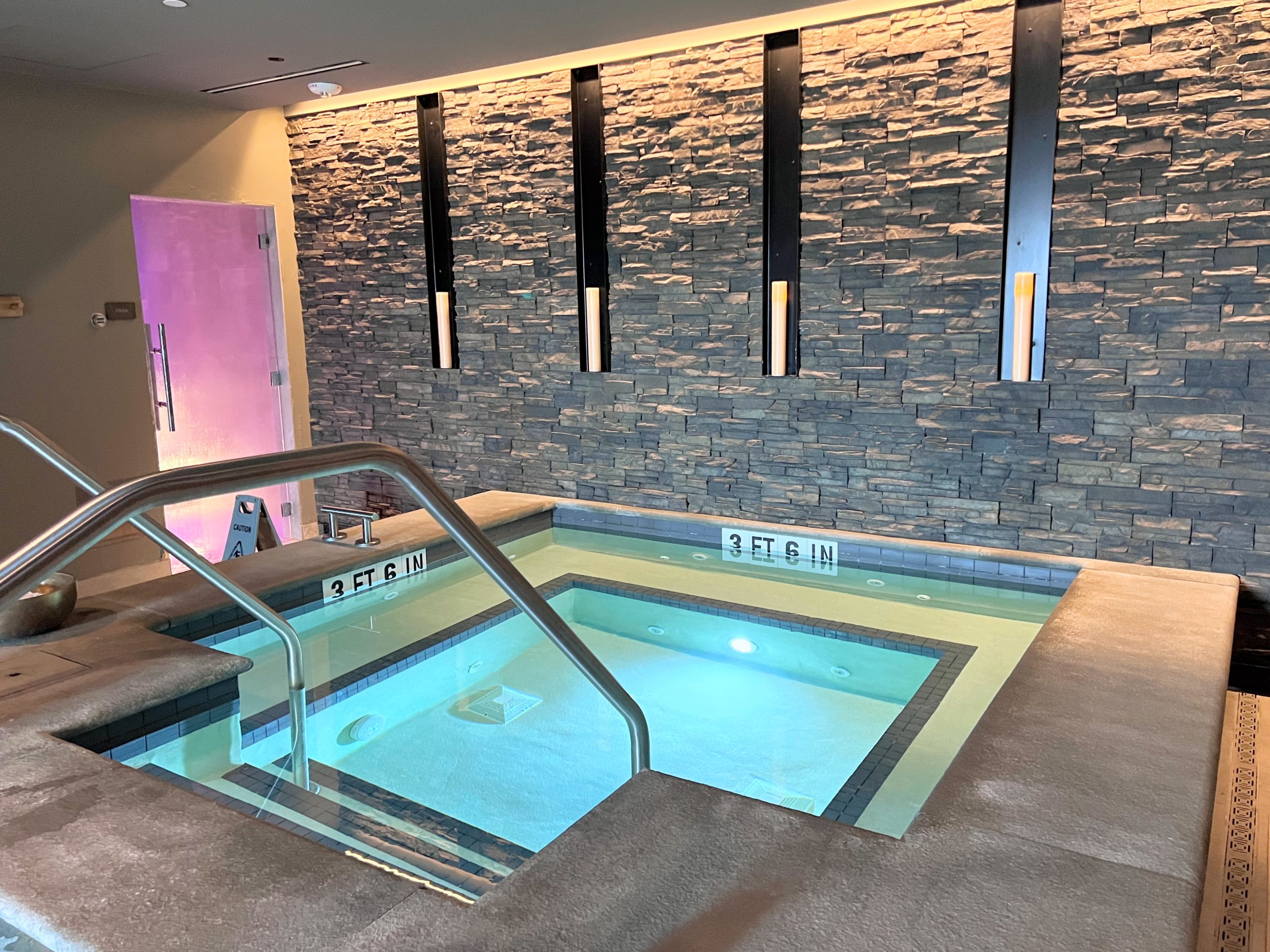Miraval Berkshires Spa hot tub