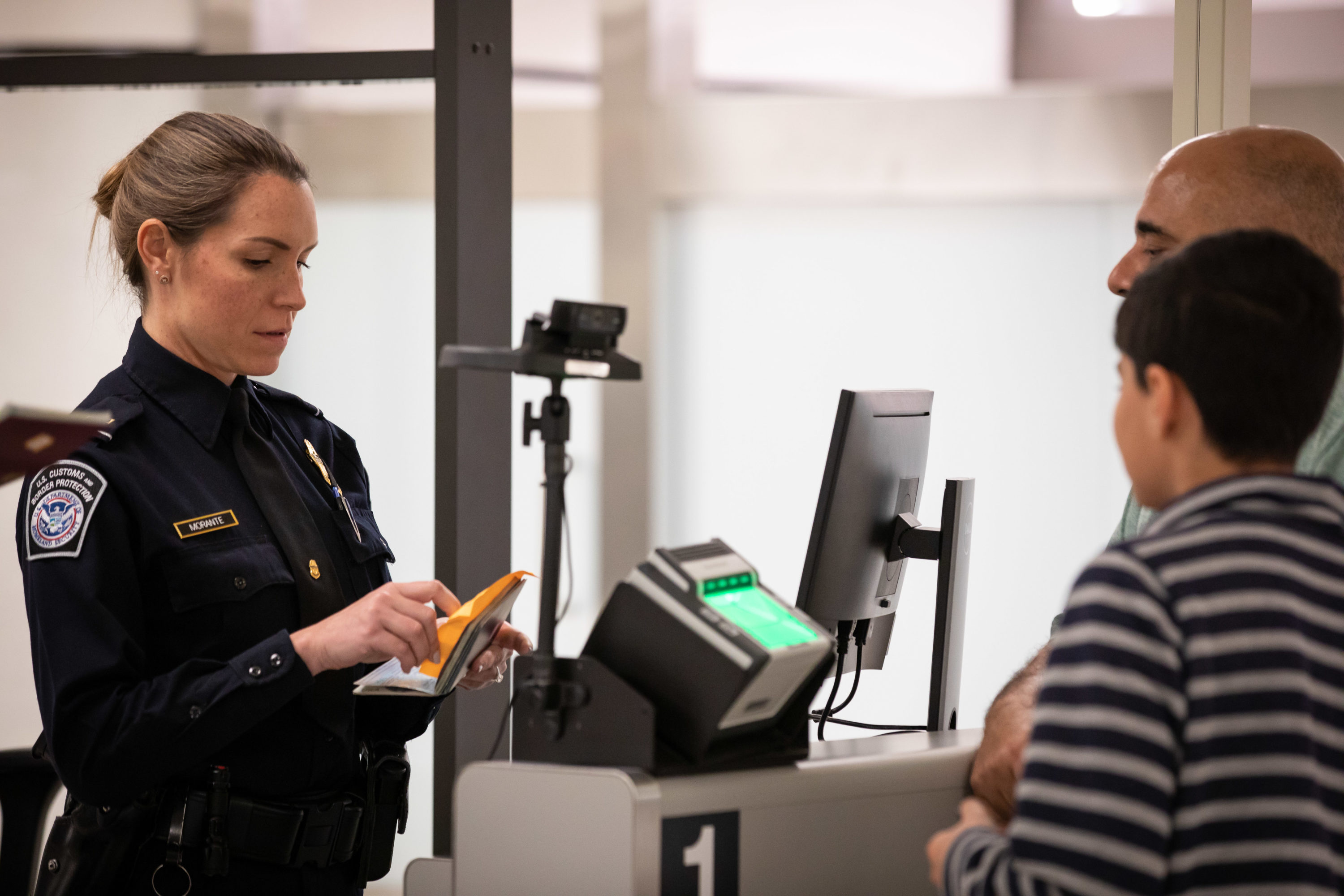 Passport control MIA