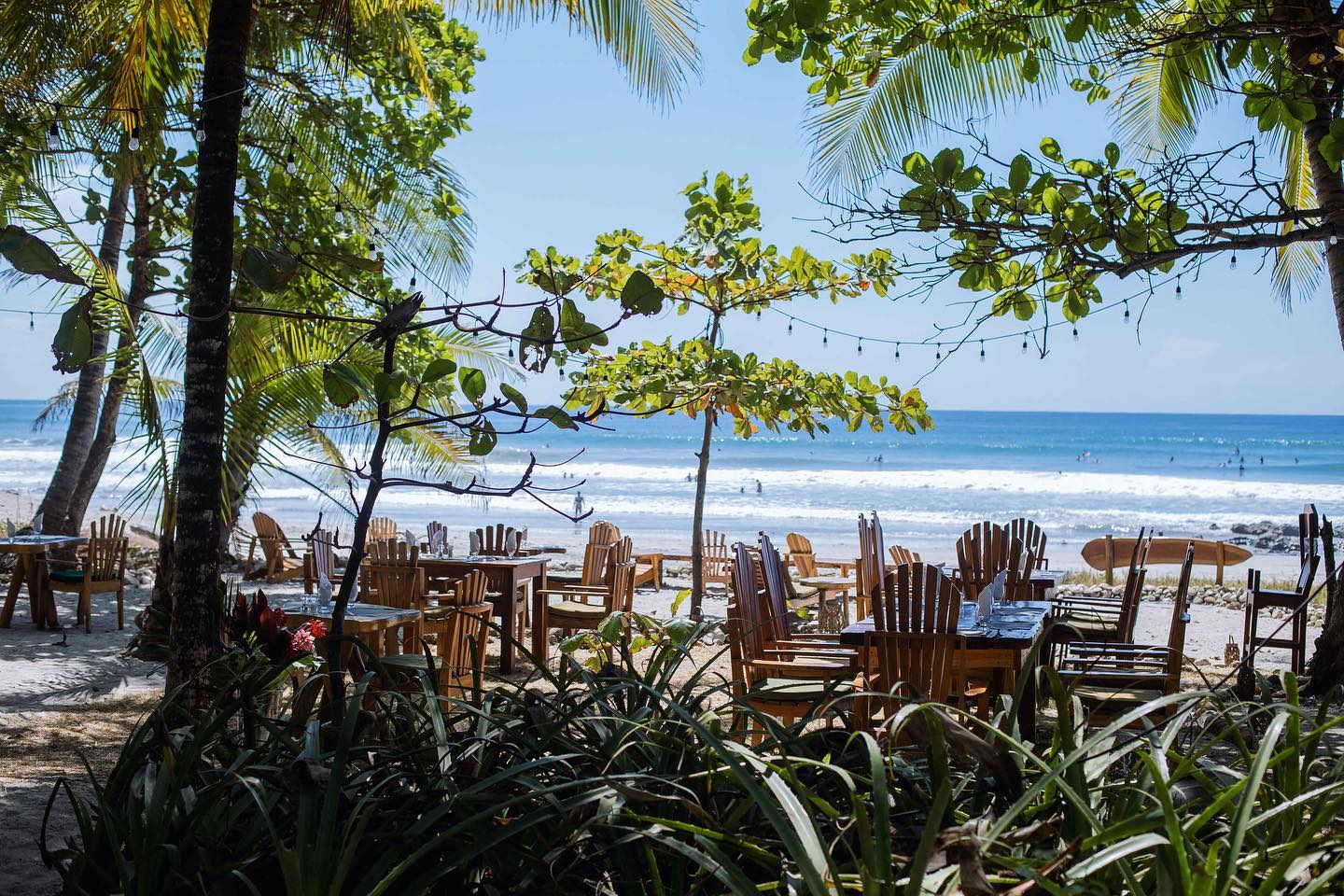 Pura Vida Adventures A charming restaurant on a Costa Rican beach