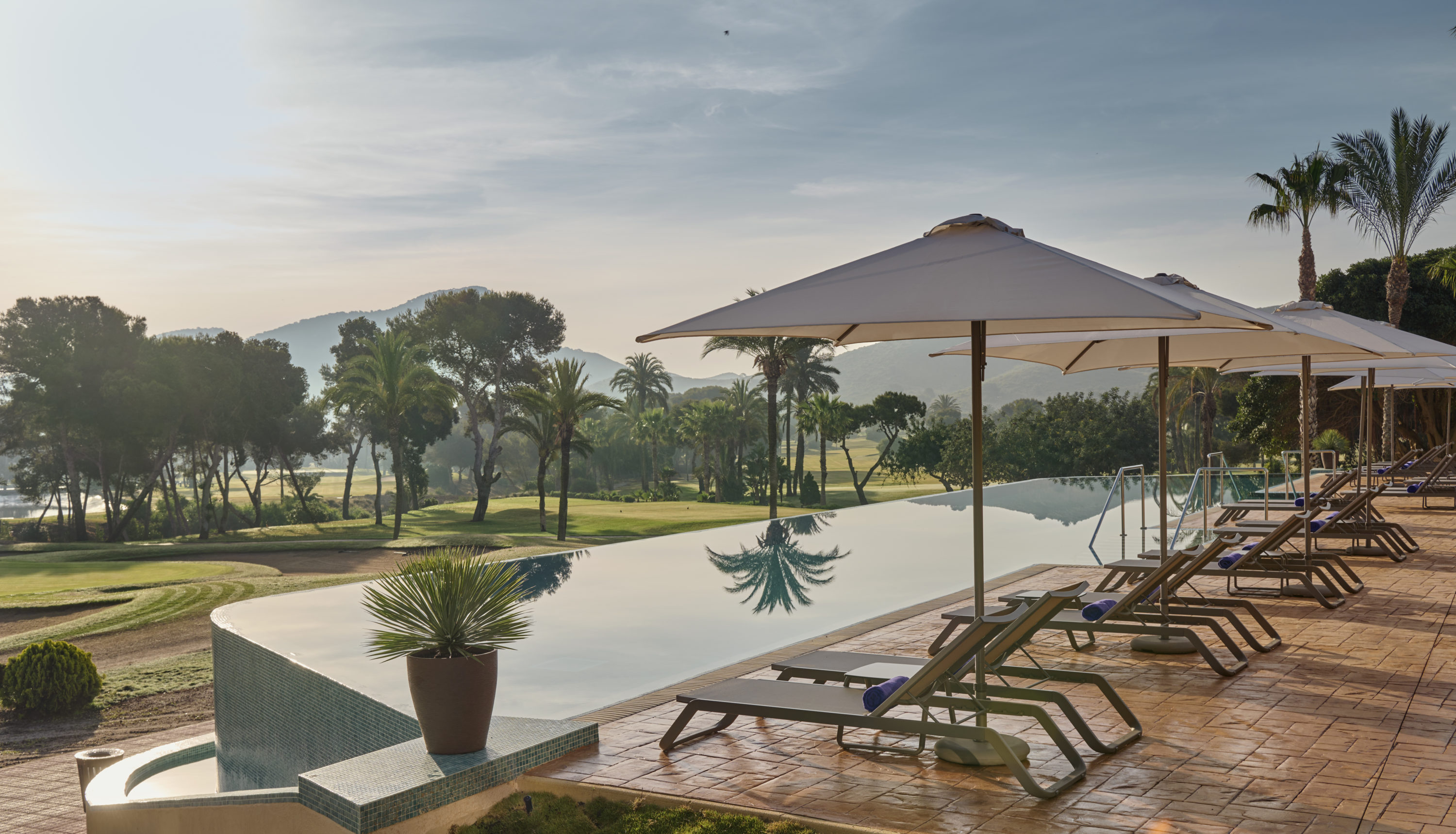 Grand Hyatt La Manga Club Golf & Spa Adults only infinity pool Grand Hyatt La Manga Club Golf & Spa Adults only infinity pool