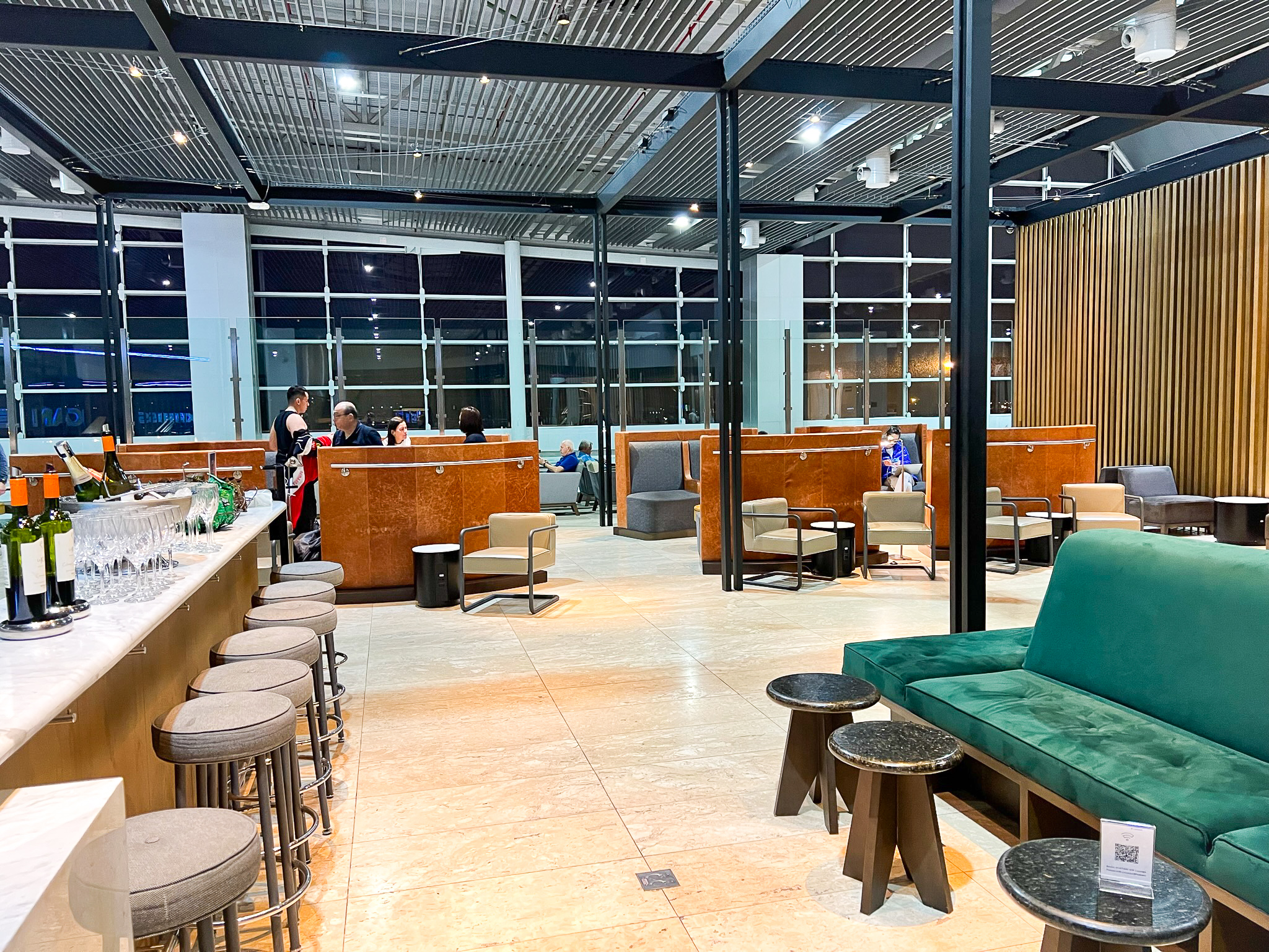Seating at LATAM VIP Lounge GRU Seating at LATAM VIP Lounge GRU