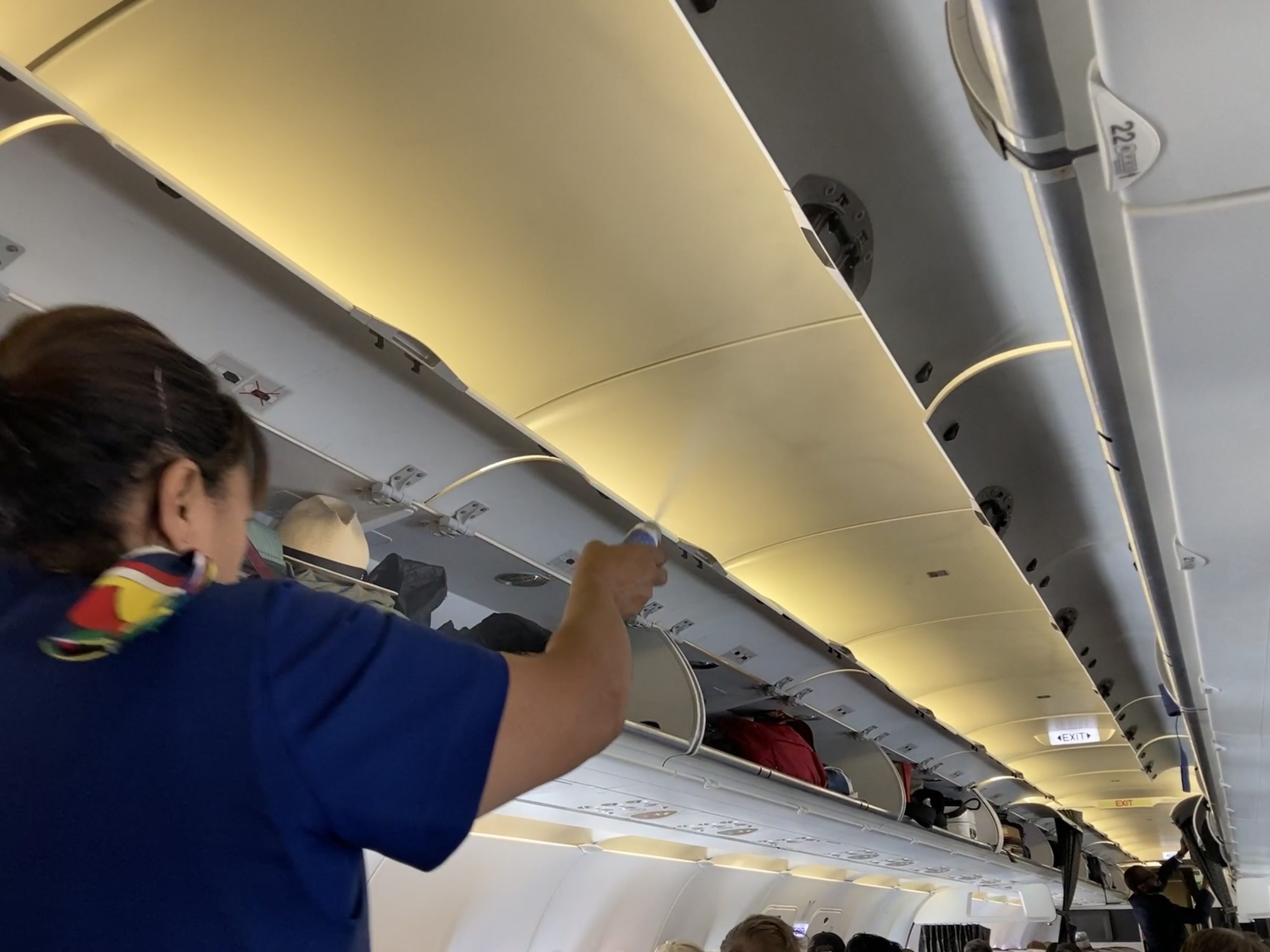 South African Airways JNB VFA insect spray South African Airways JNB VFA insect spray