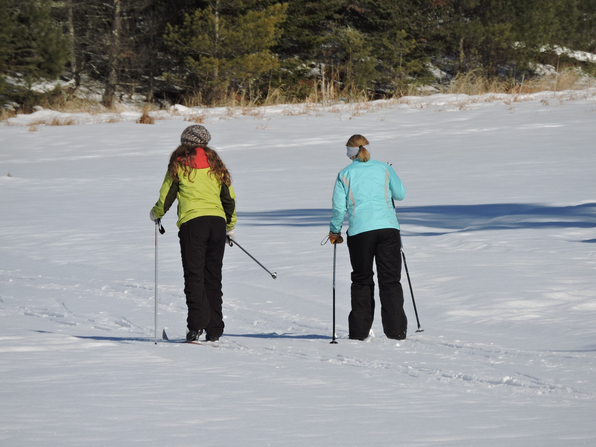 Voyageurs National Park skiiers