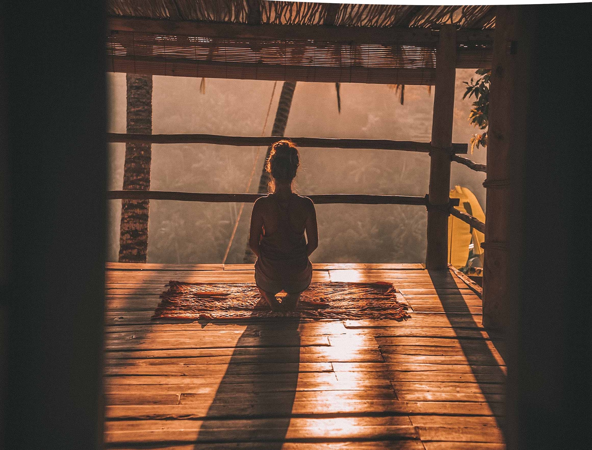 Woman meditating Woman meditating