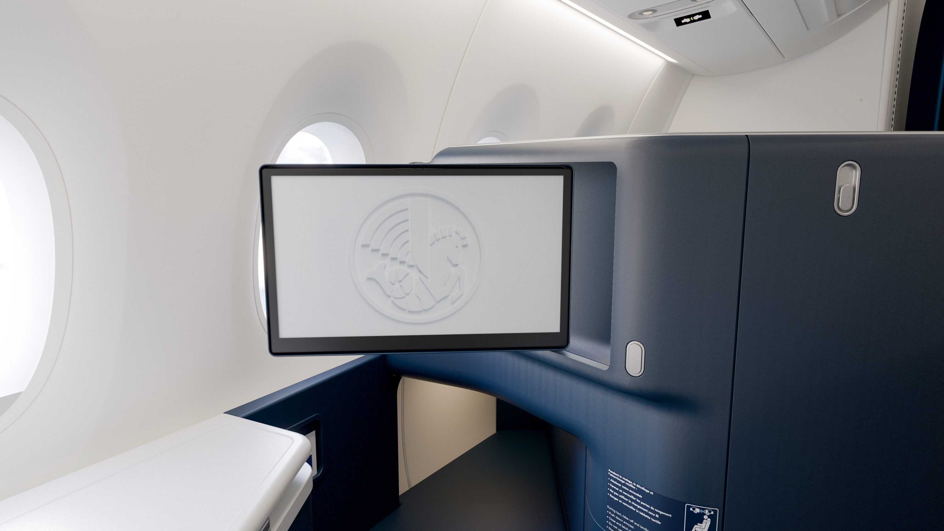 Air France A350 Business Class IFE Monitor Air France A350 Business Class IFE Monitor
