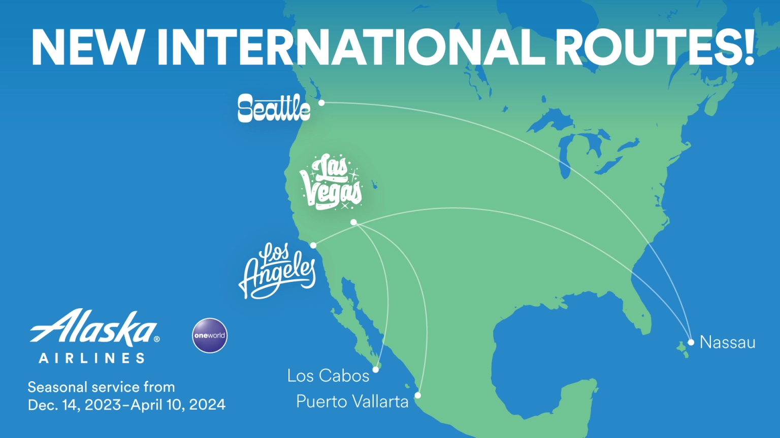 Alaska new routes Bahamas Mexico Alaska new routes Bahamas Mexico