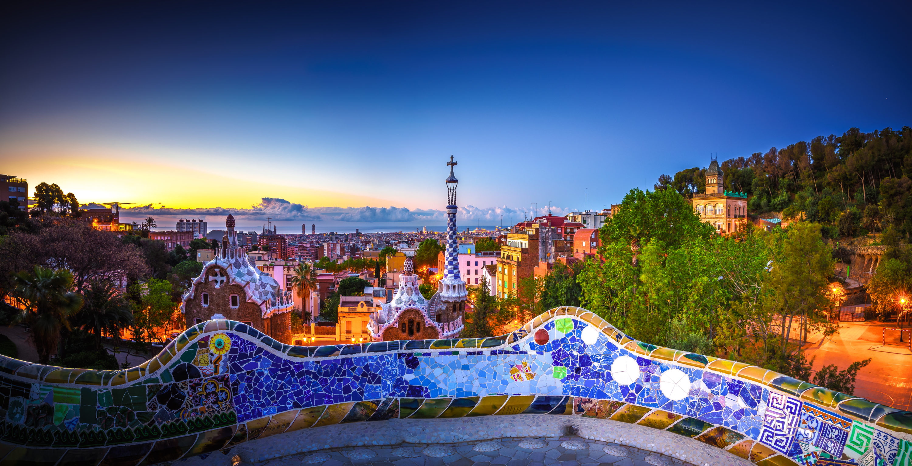 Barcelona Park Guell Barcelona Park Guell