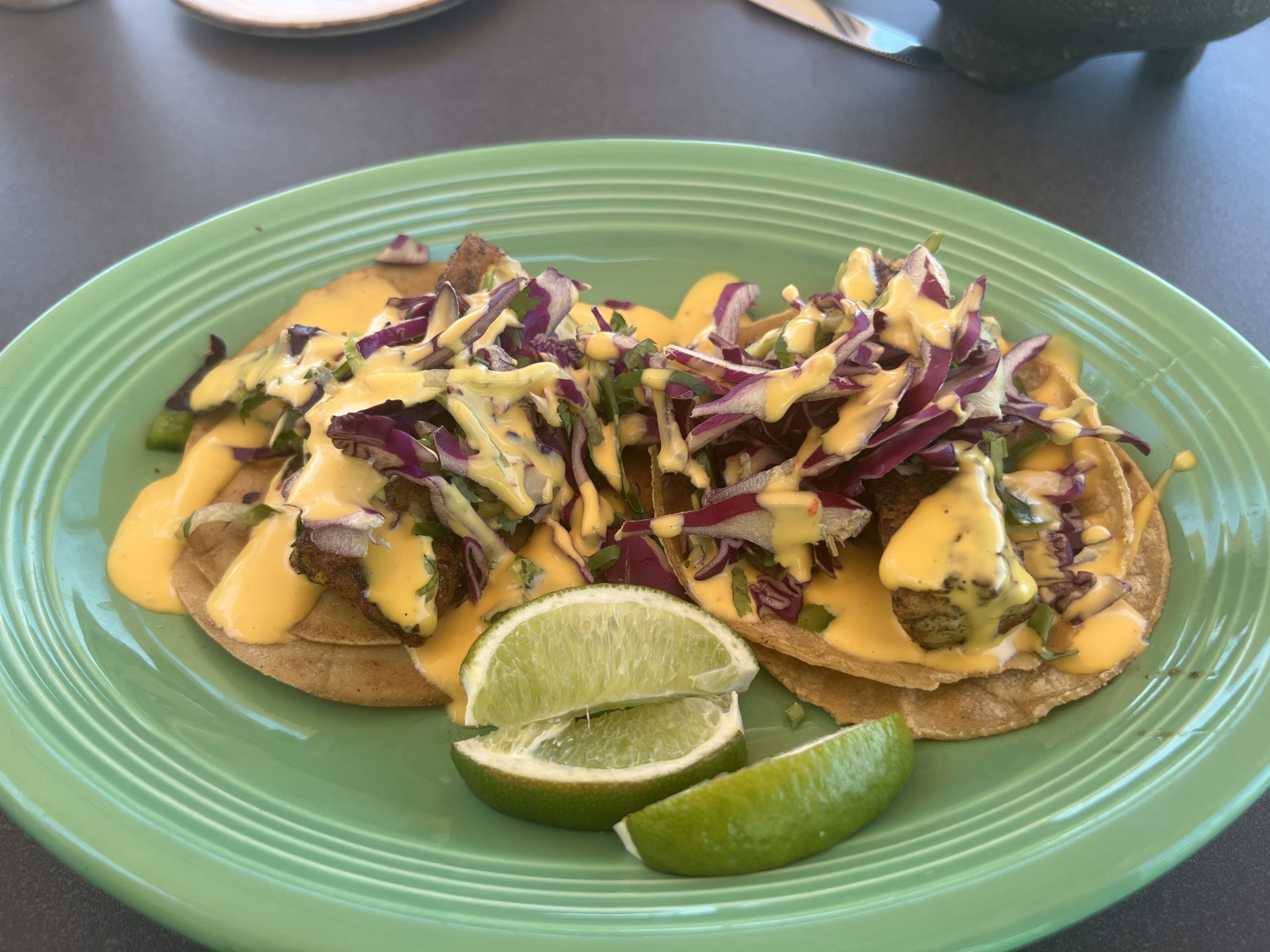 Ritz-Carlton Key Biscayne Cantina Beach mahi mahi tacos