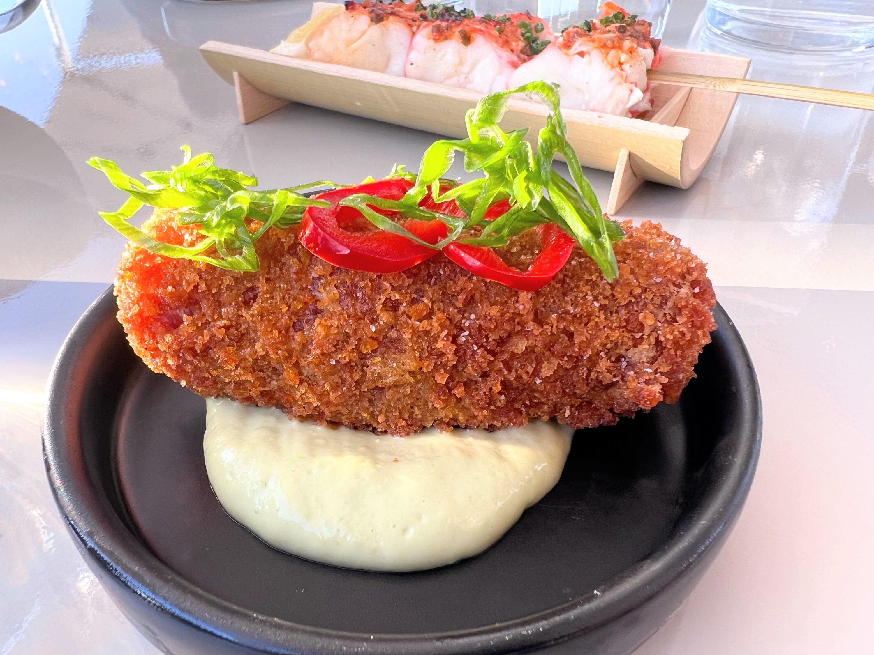 Funeral croquettas at Mar Muntana Hyatt Regency Salt Lake City Funeral croquettas at Mar Muntanya Hyatt Regency Salt Lake City