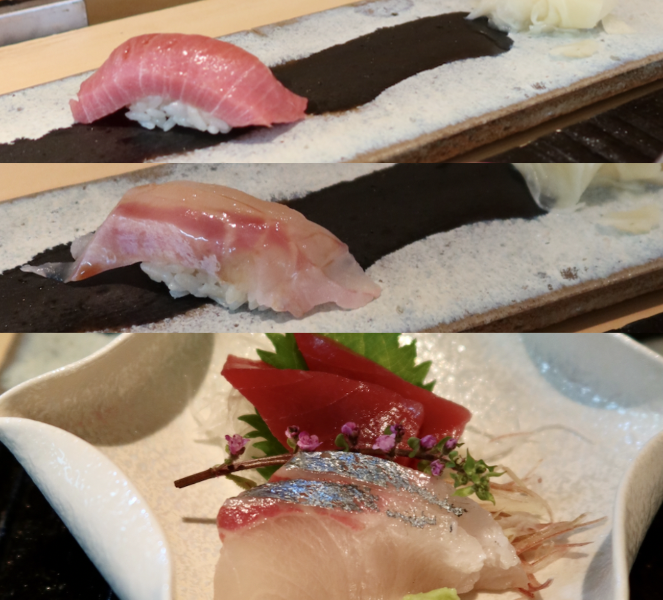 Grand Hyatt Sushi Collage Grand Hyatt Sushi Collage