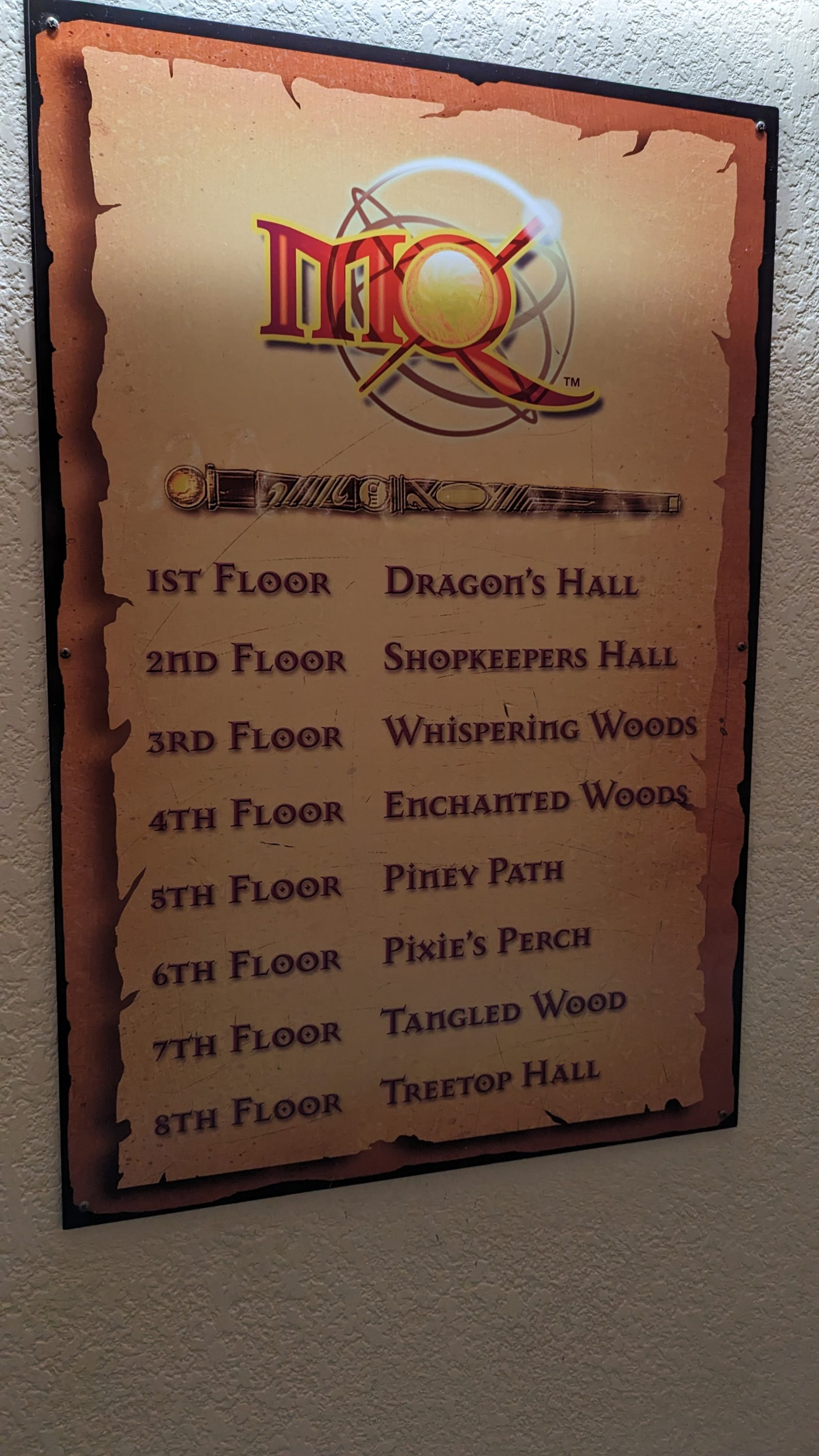 Great Wolf Lodge Grapevine MagiQuest floors Great Wolf Lodge Grapevine MagiQuest floors