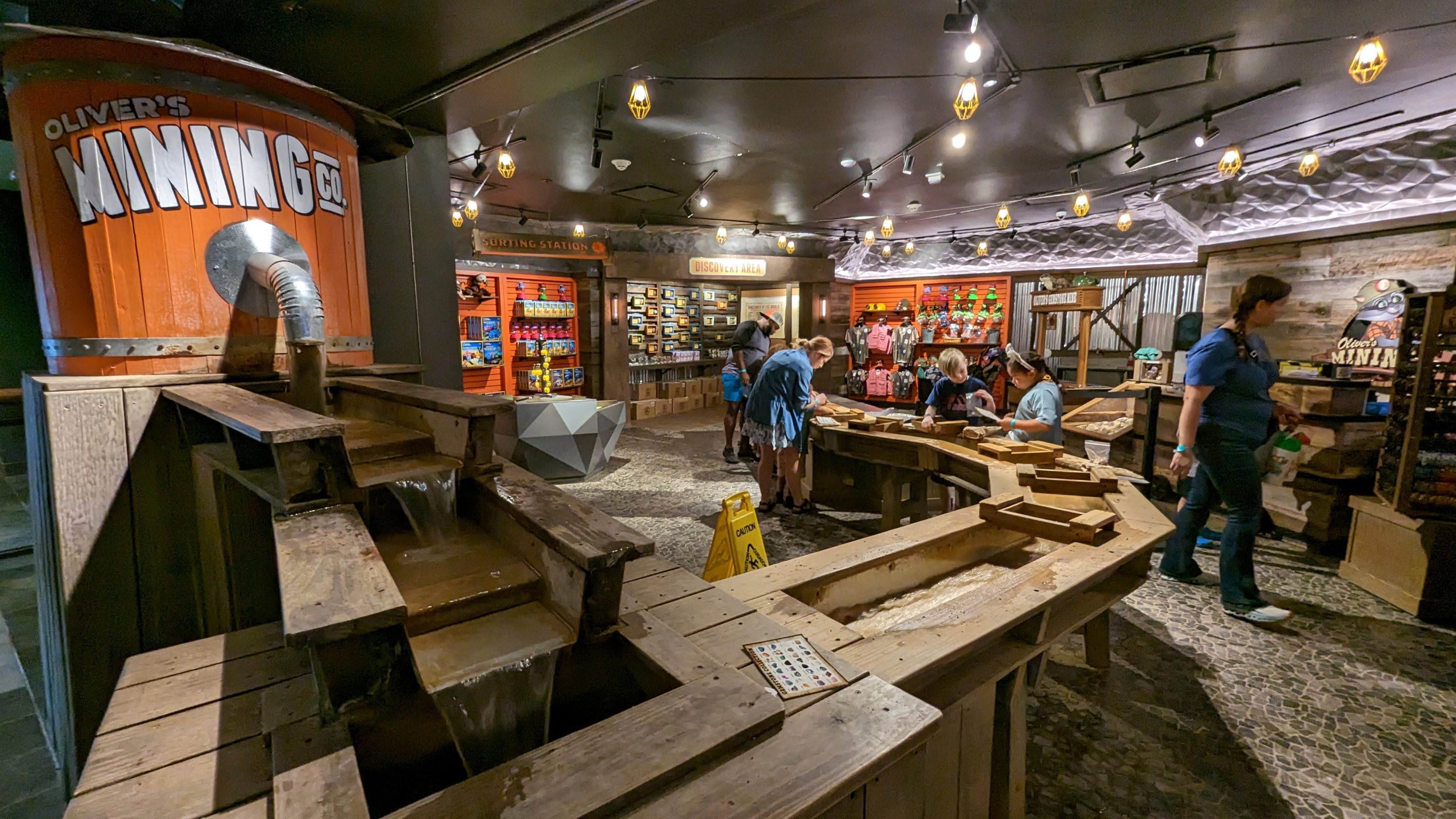 Great Wolf Lodge Grapevine Olivers Mining Co sluice Great Wolf Lodge Grapevine Olivers Mining Co sluice