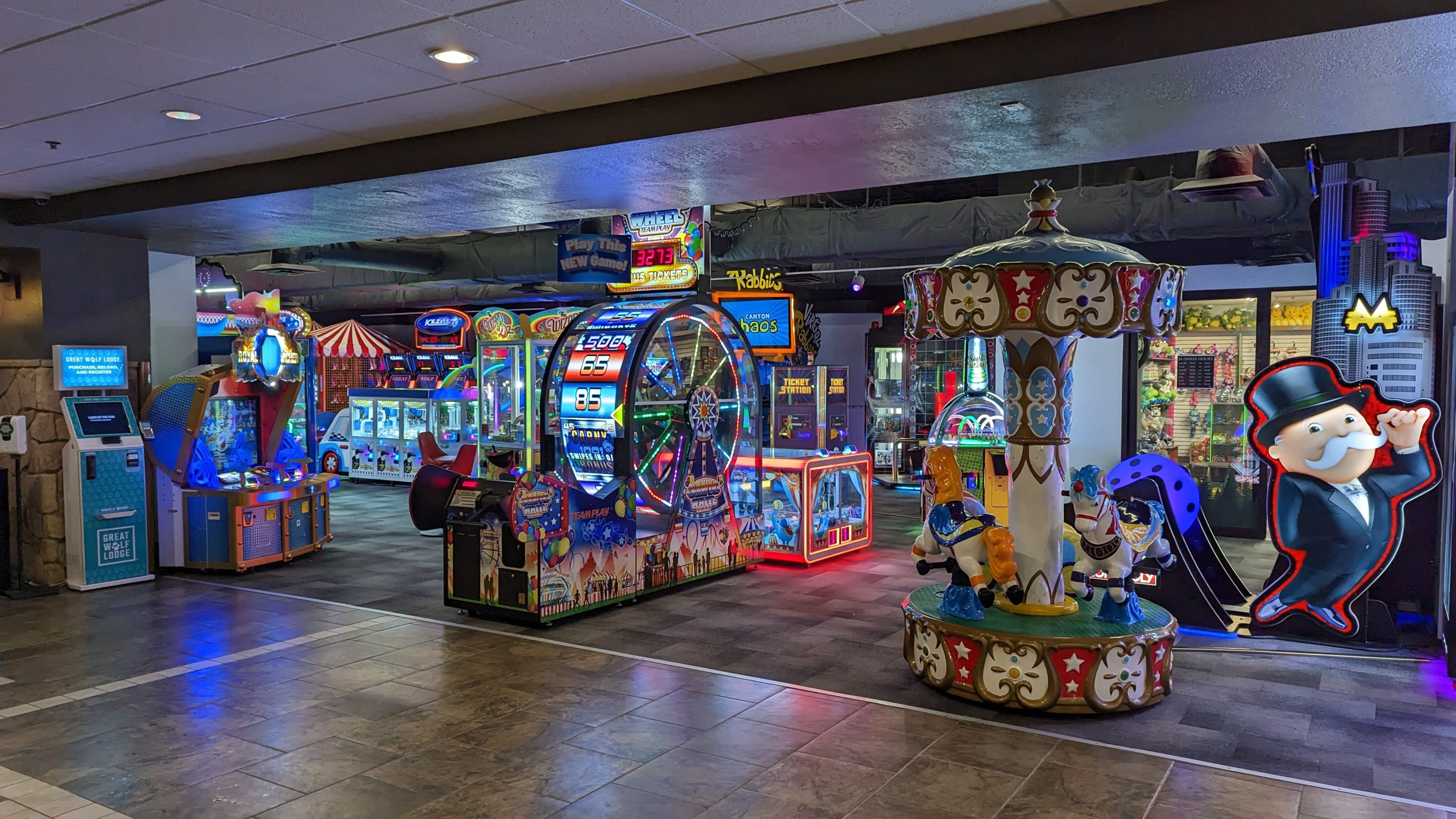 Great Wolf Lodge Grapevine activities Northern Lights Arcade Great Wolf Lodge Grapevine activities Northern Lights Arcade