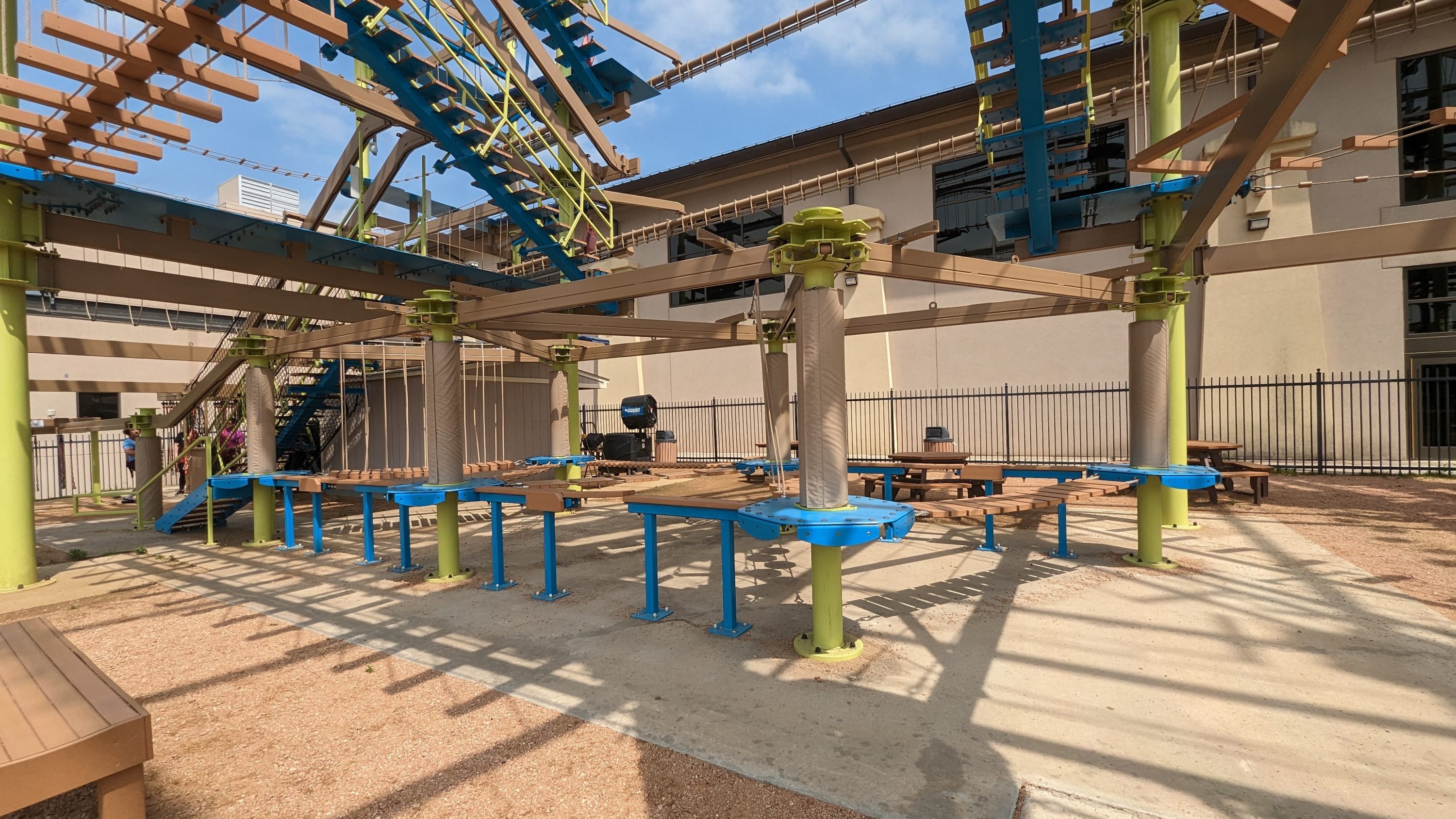 Great Wolf Lodge Grapevine attractions Howlers Peak Ropes Course Great Wolf Lodge Grapevine attractions Howlers Peak Ropes Course