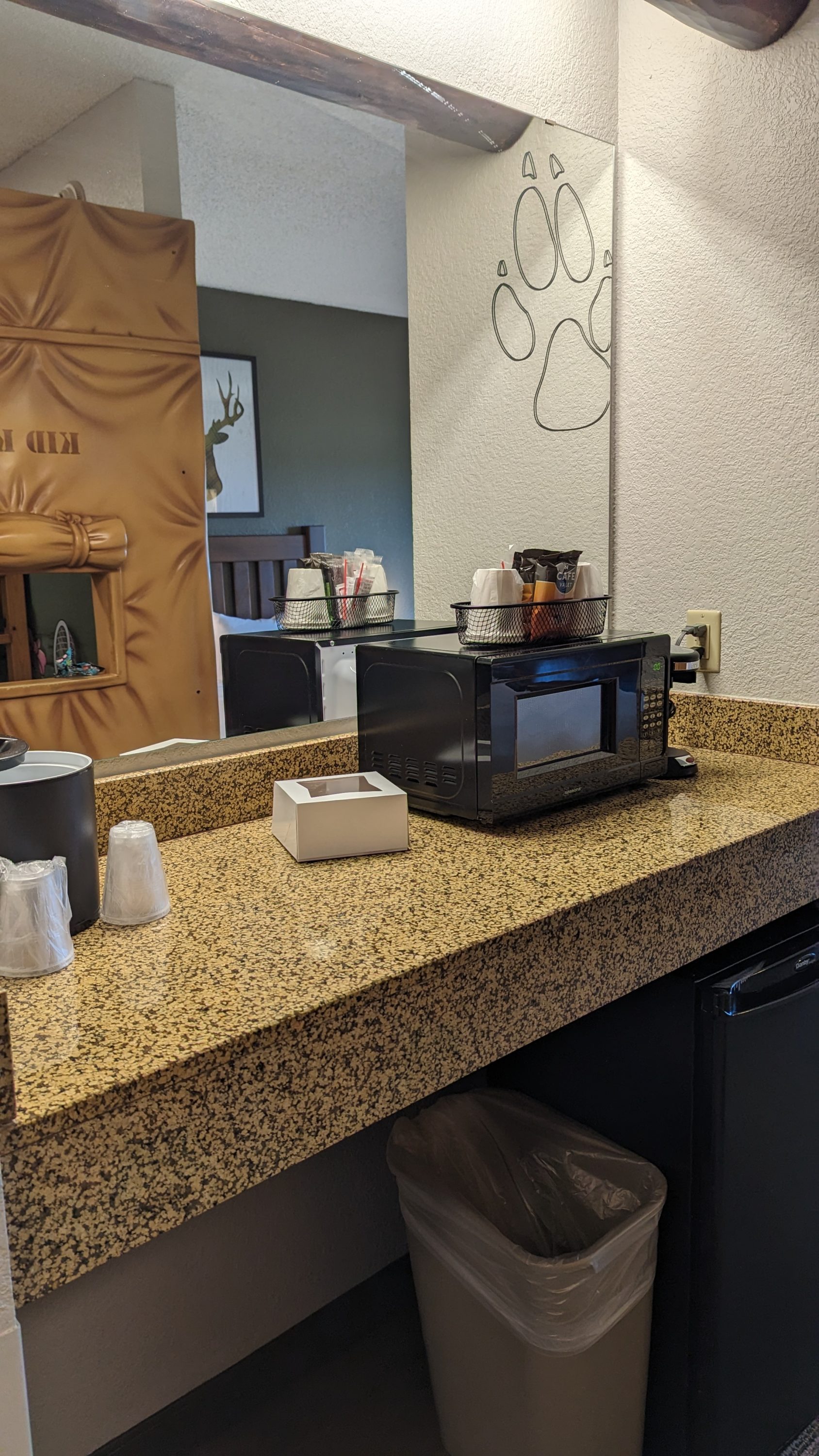 Great Wolf Lodge Grapevine guestroom kitchen Great Wolf Lodge Grapevine guestroom kitchen