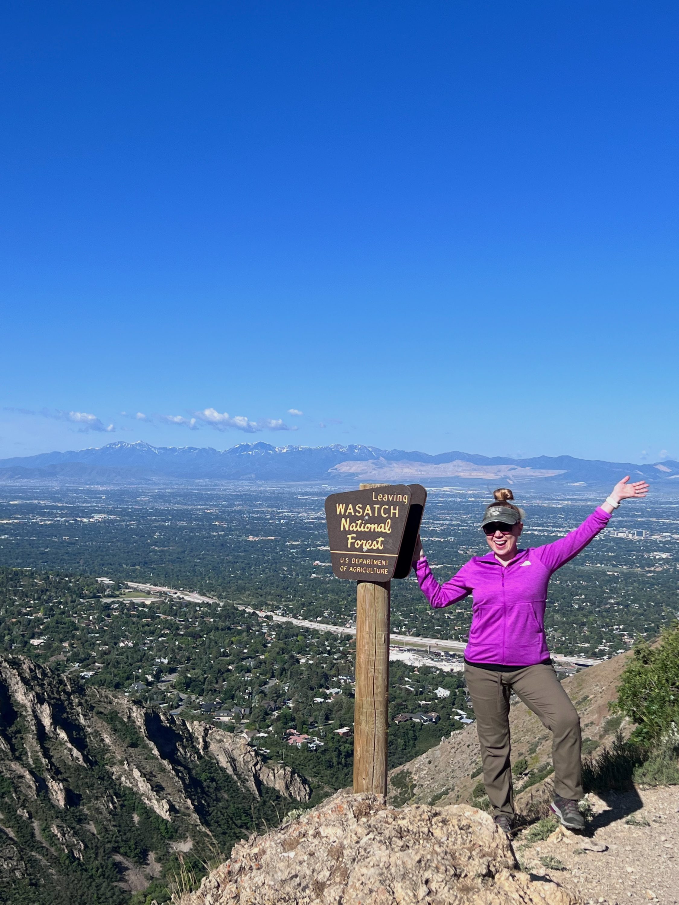 Hiking at Wasatch National Forest Hiking at Wasatch National Forest