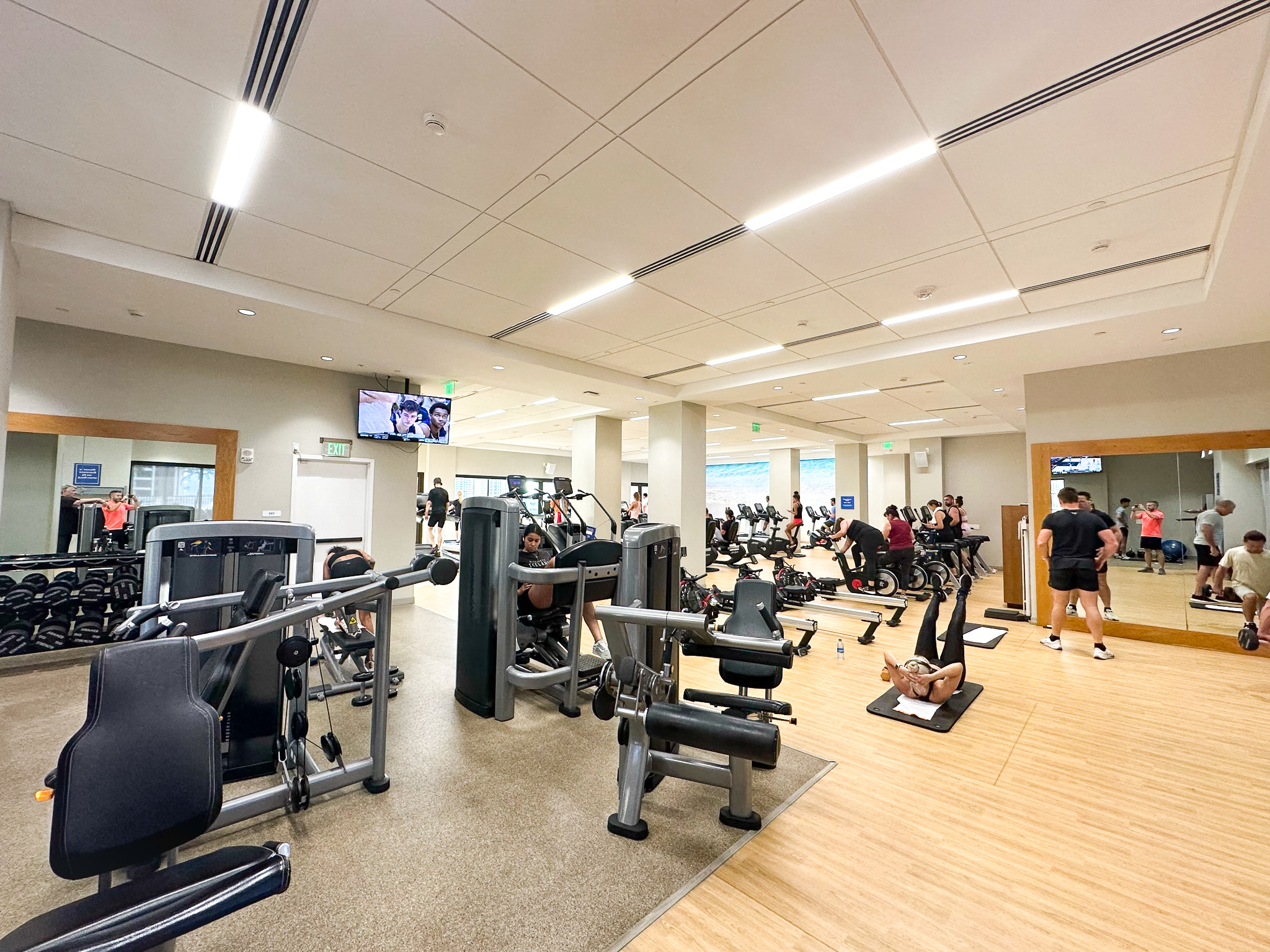 Hilton Hawaiian Village gym
