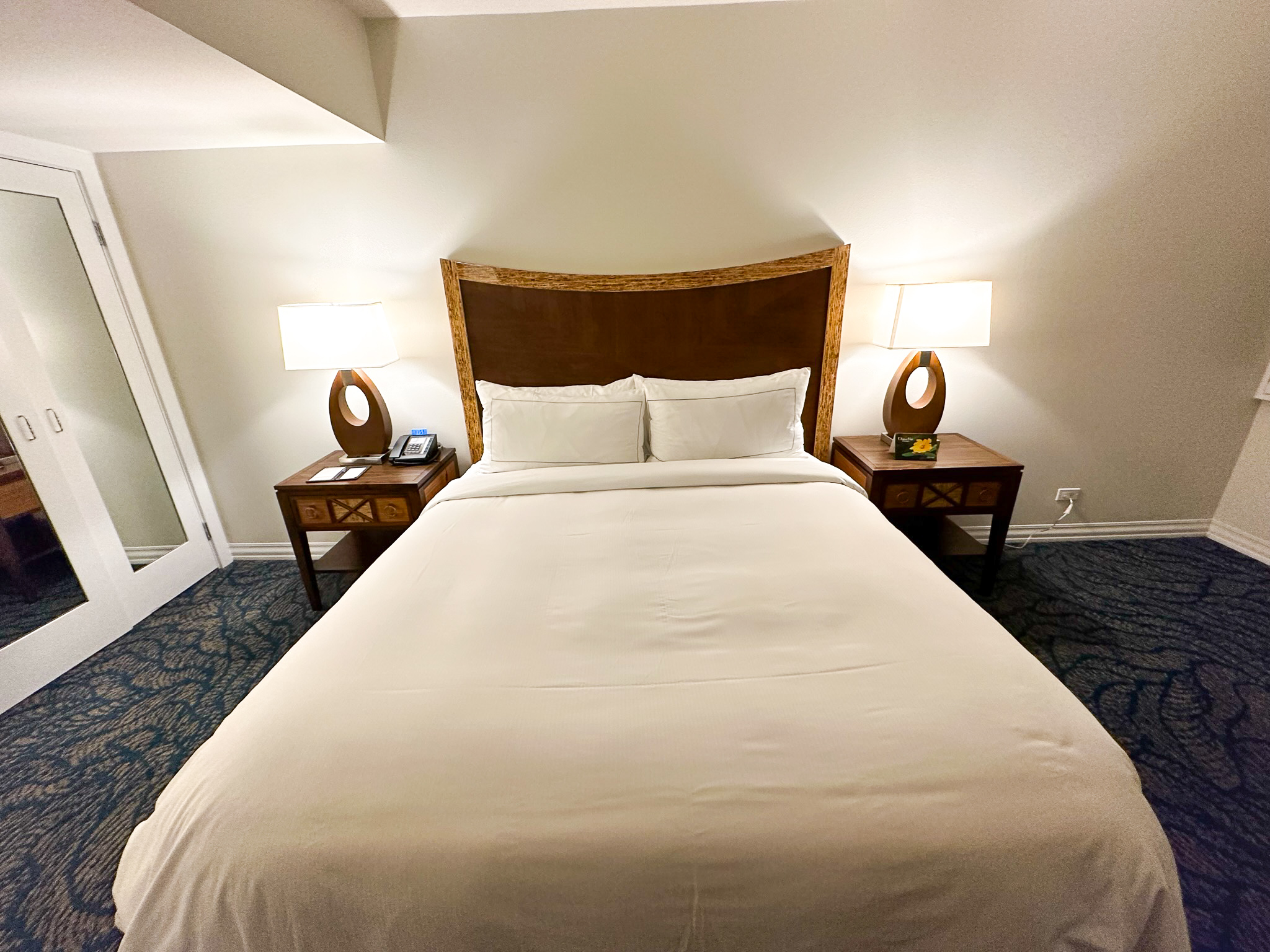 Hilton Hawaiian Village king bed