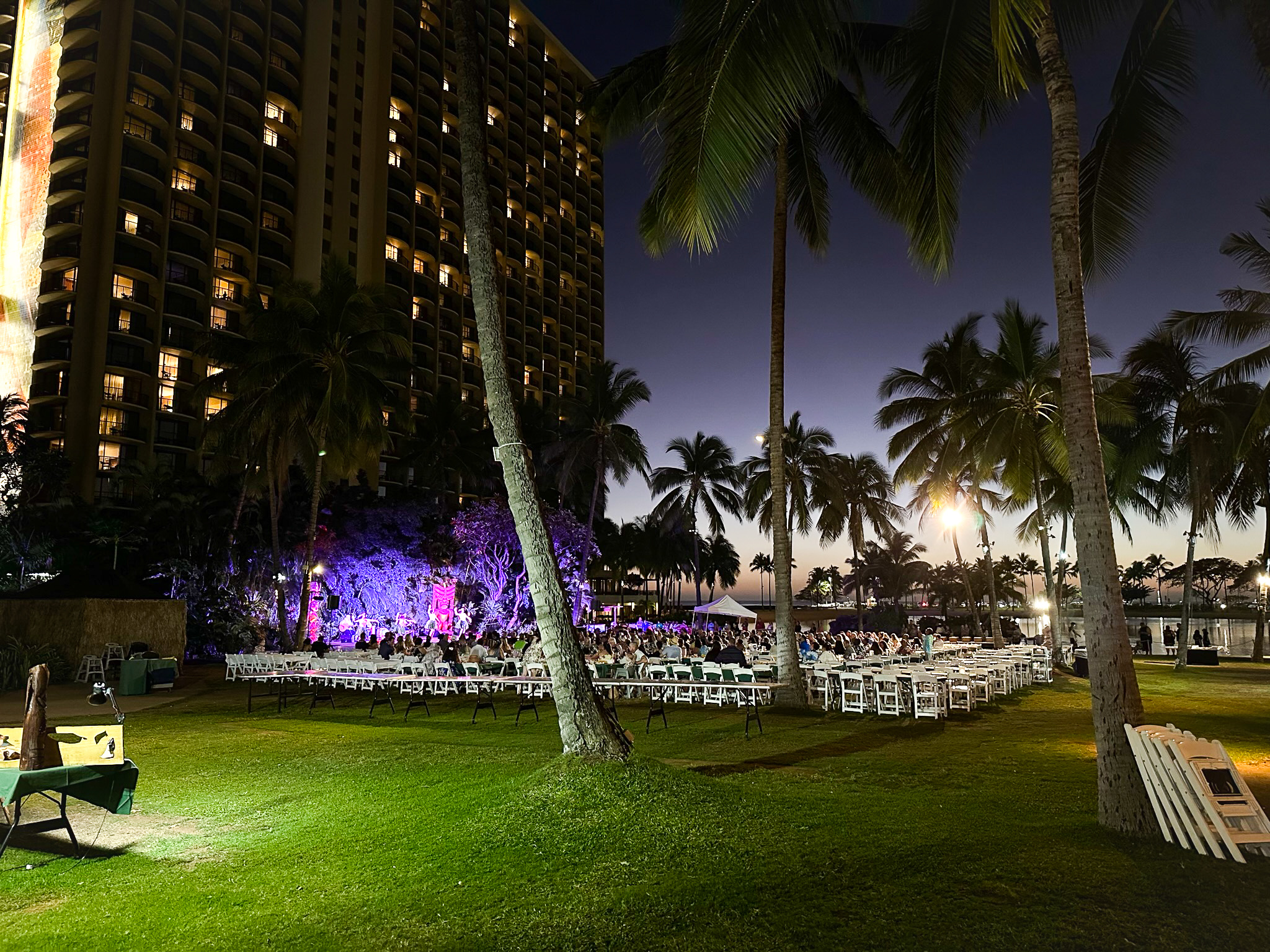 Hilton Hawaiian Village luau