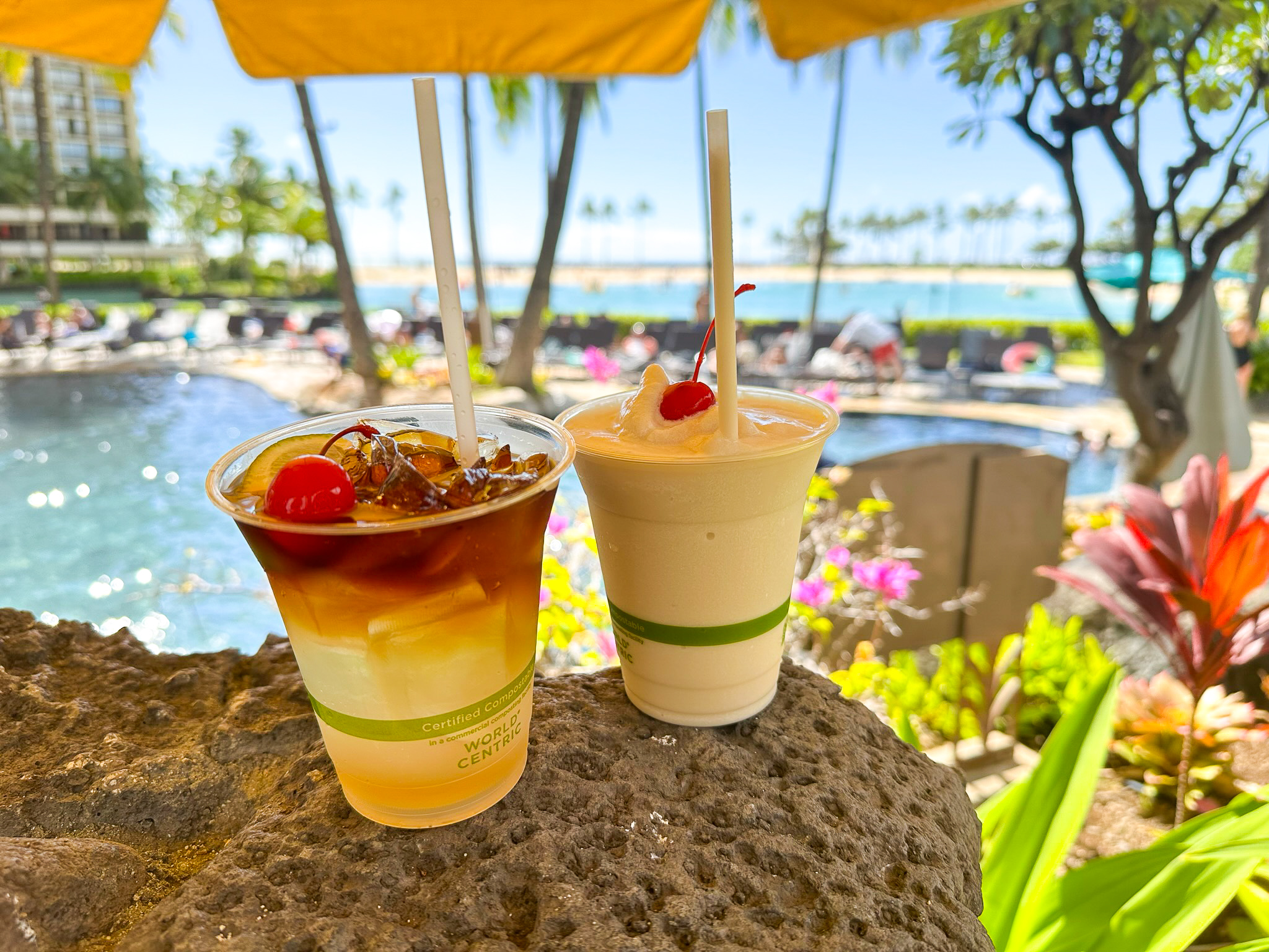 Hilton Hawaiian Village mai tai pina colada