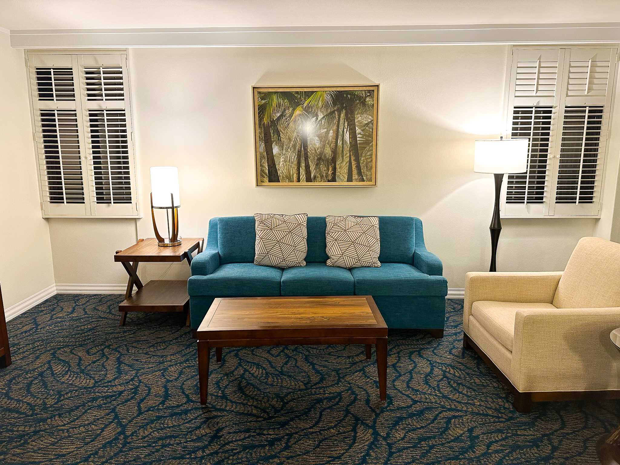 Hilton Hawaiian Village sofa