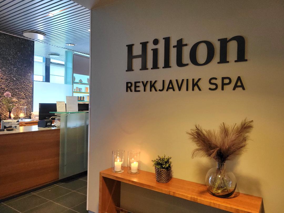 Hilton Reykjavik Nordica Spa Entrance Hilton Reykjavik Nordica Spa Entrance
