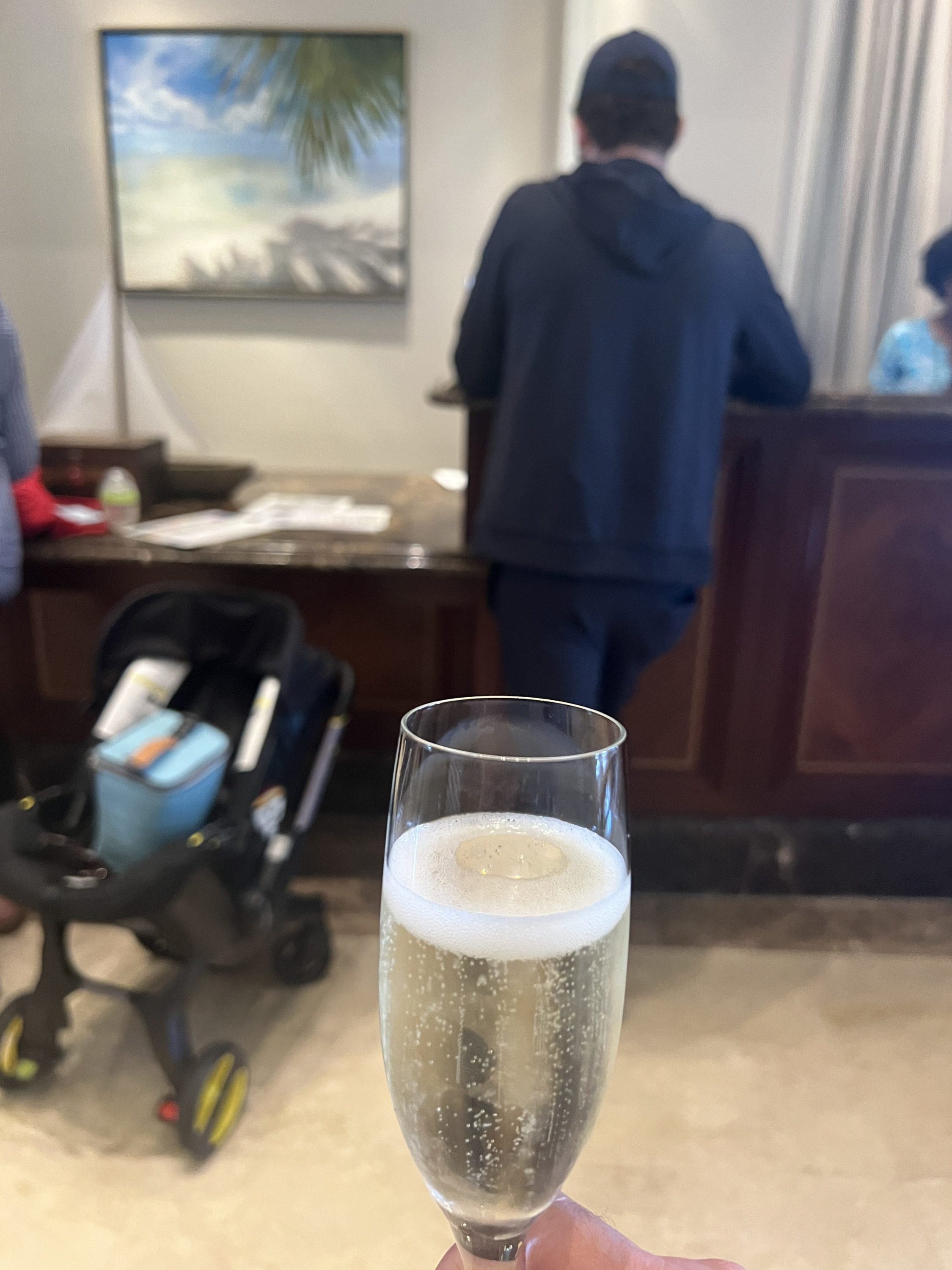 Ritz-Carlton Key Biscayne welcome drink 