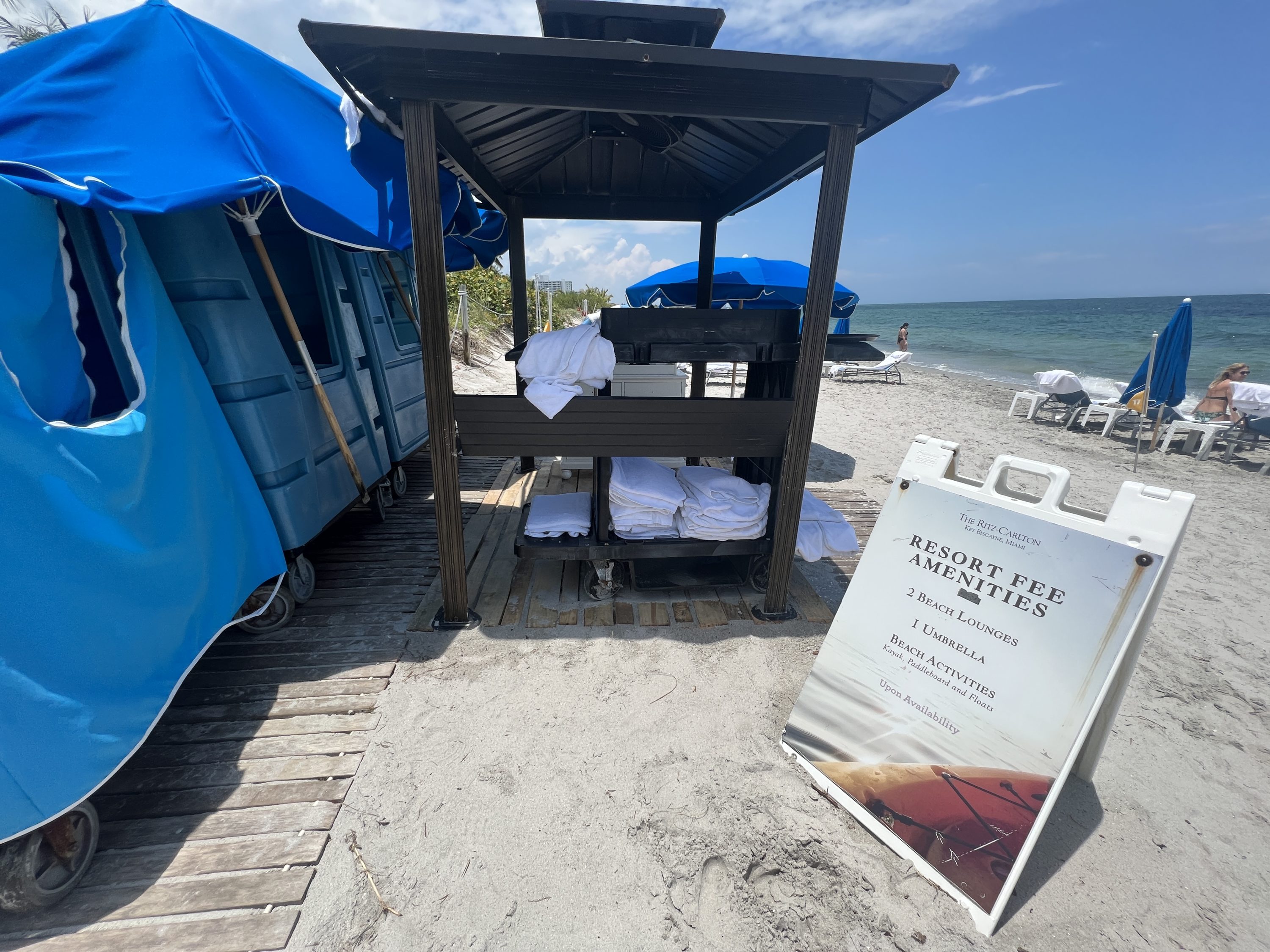 Ritz-Carlton Key Biscayne resort fee amenities