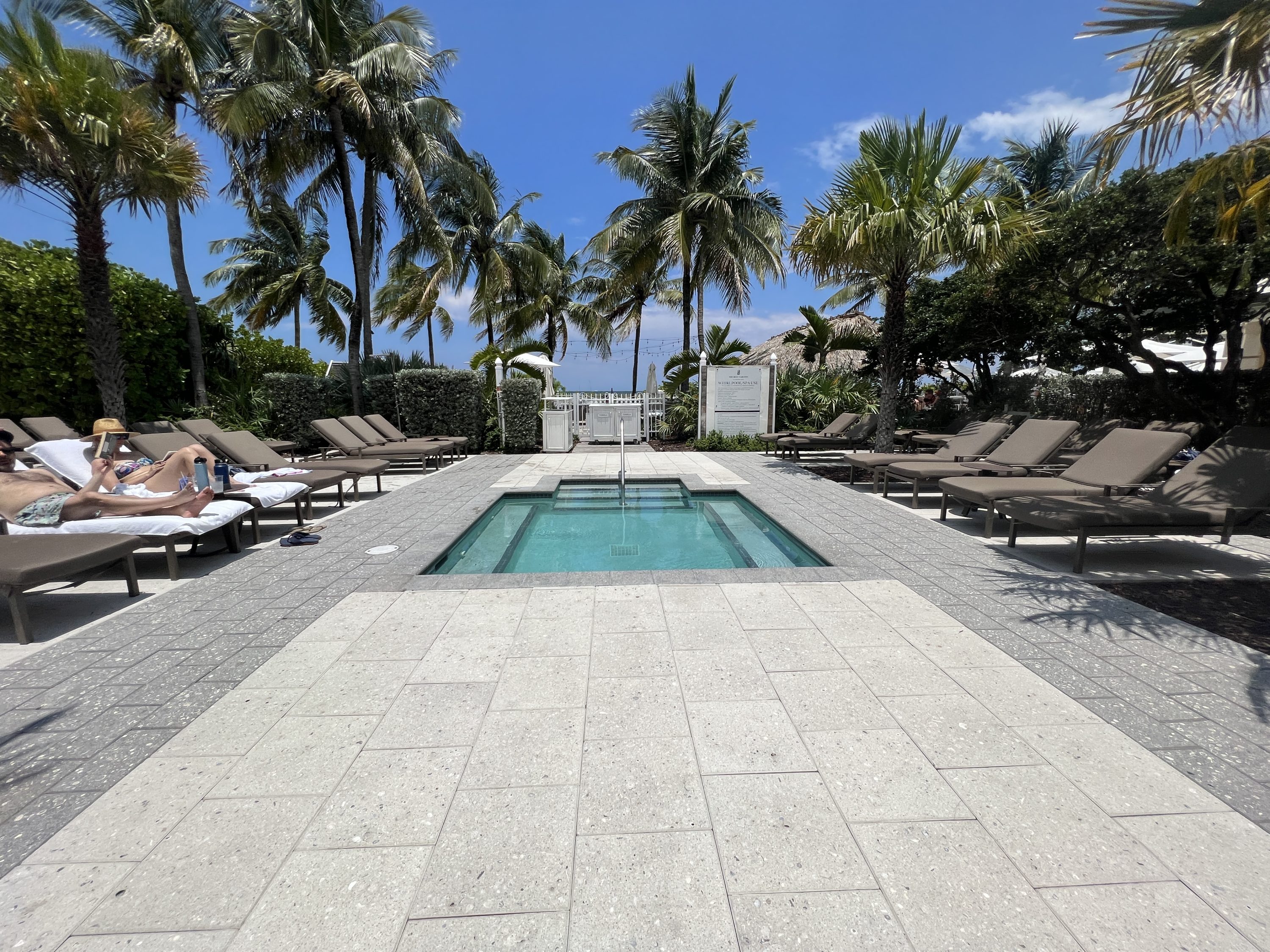 Ritz-Carlton Key Biscayne hot tub