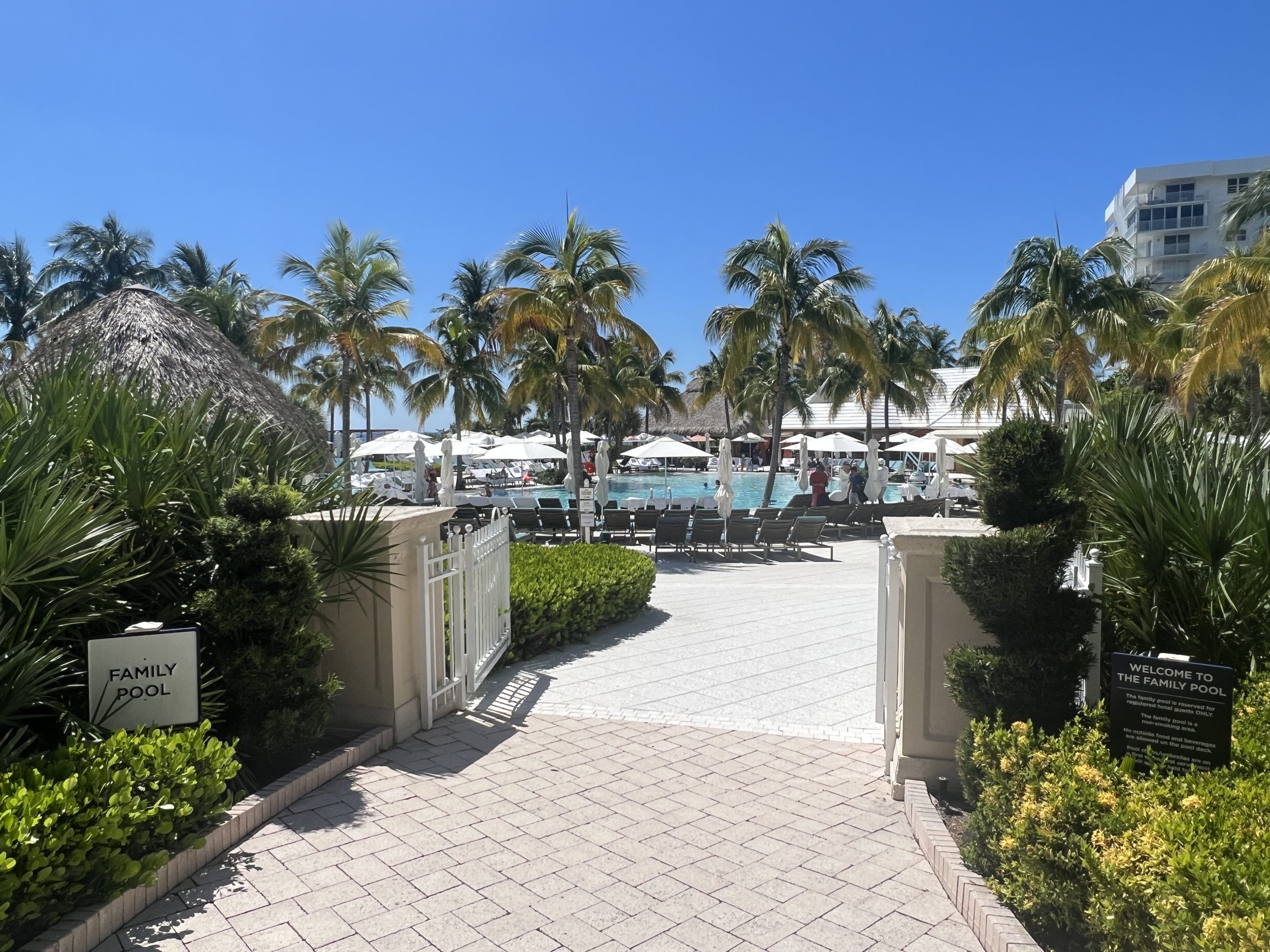 Ritz-Carlton Key Biscayne family pool