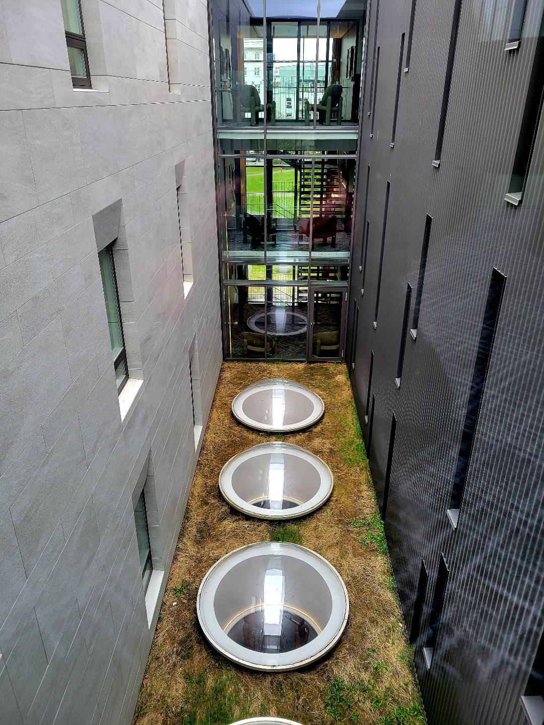 Iceland Parliament Hotel Courtyard