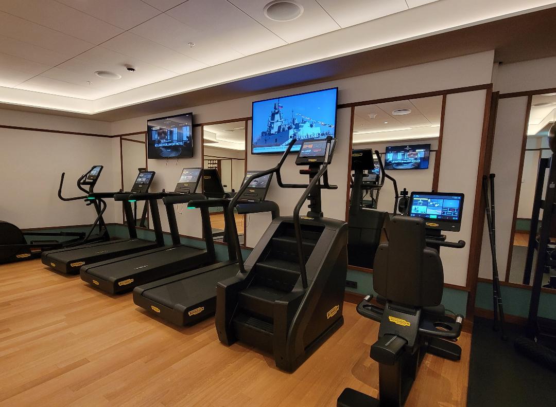 Iceland Parliament Hotel Fitness Room