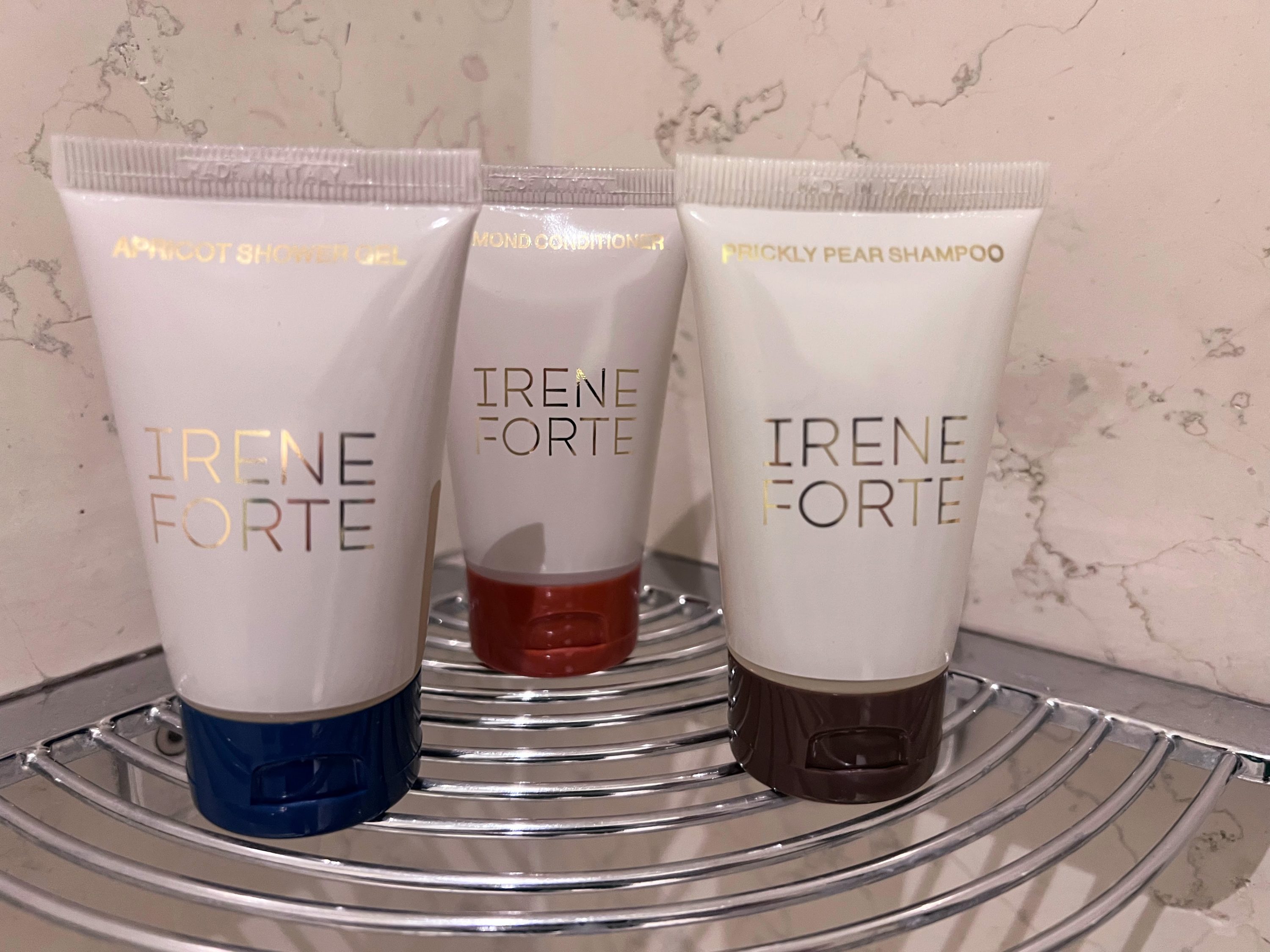 Irene Forte bath products at The Charles Hotel Munich Irene Forte bath products at The Charles Hotel Munich
