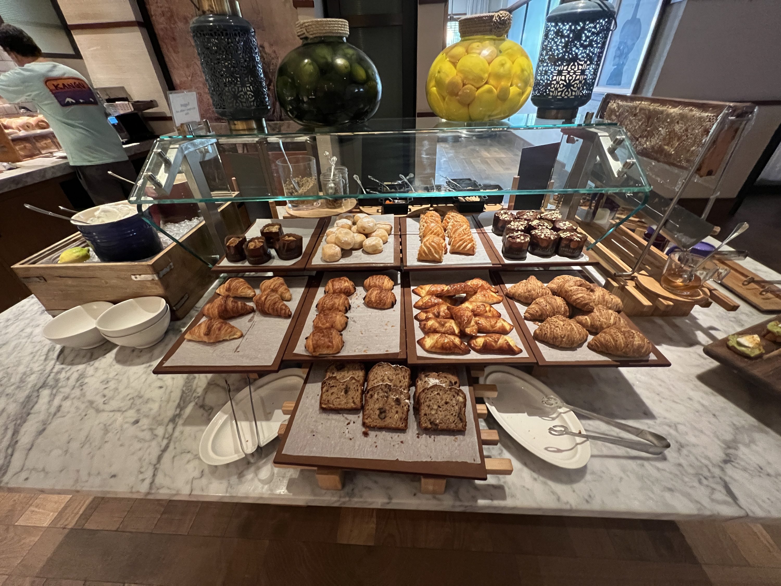 Ritz-Carlton Key Biscayne Lightkeepers buffet baked goods