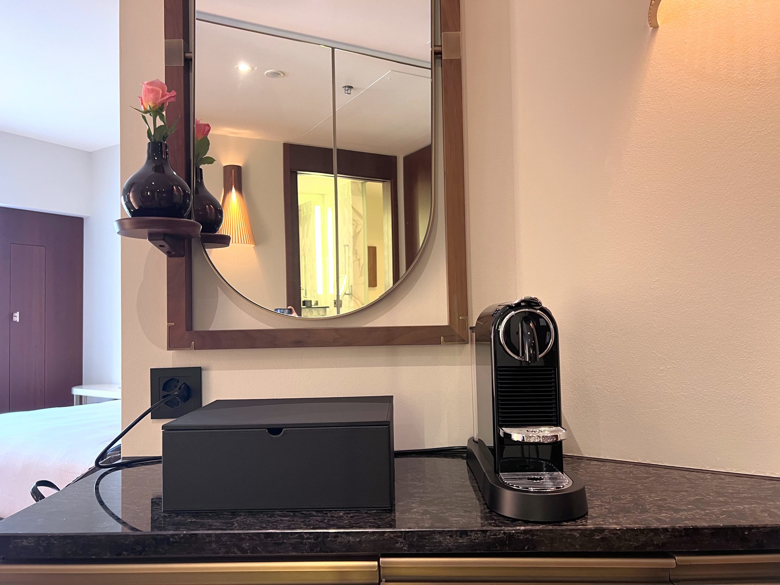 Park Hyatt Zurich in room coffee