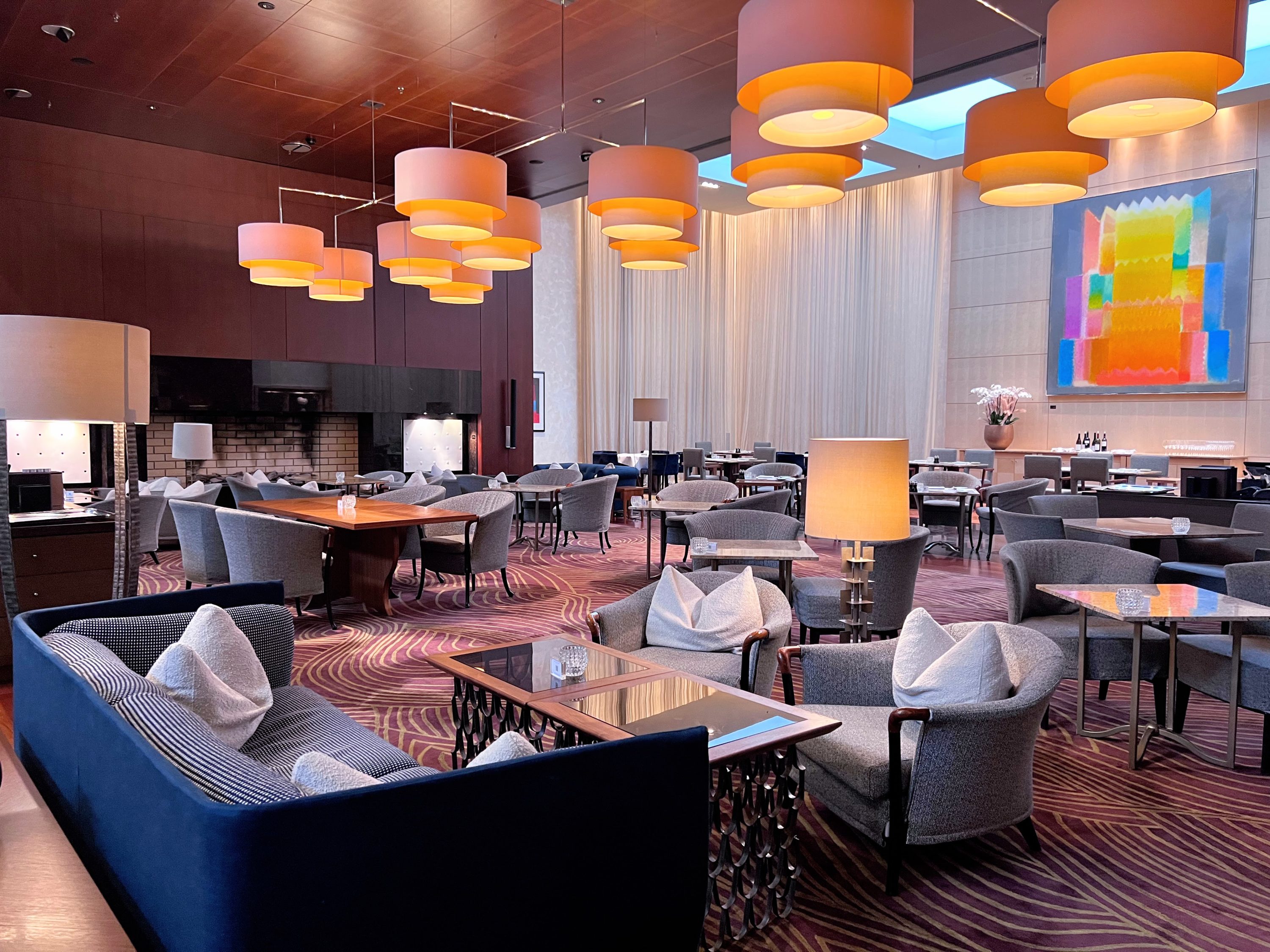Park Hyatt Zurich lobby lounge