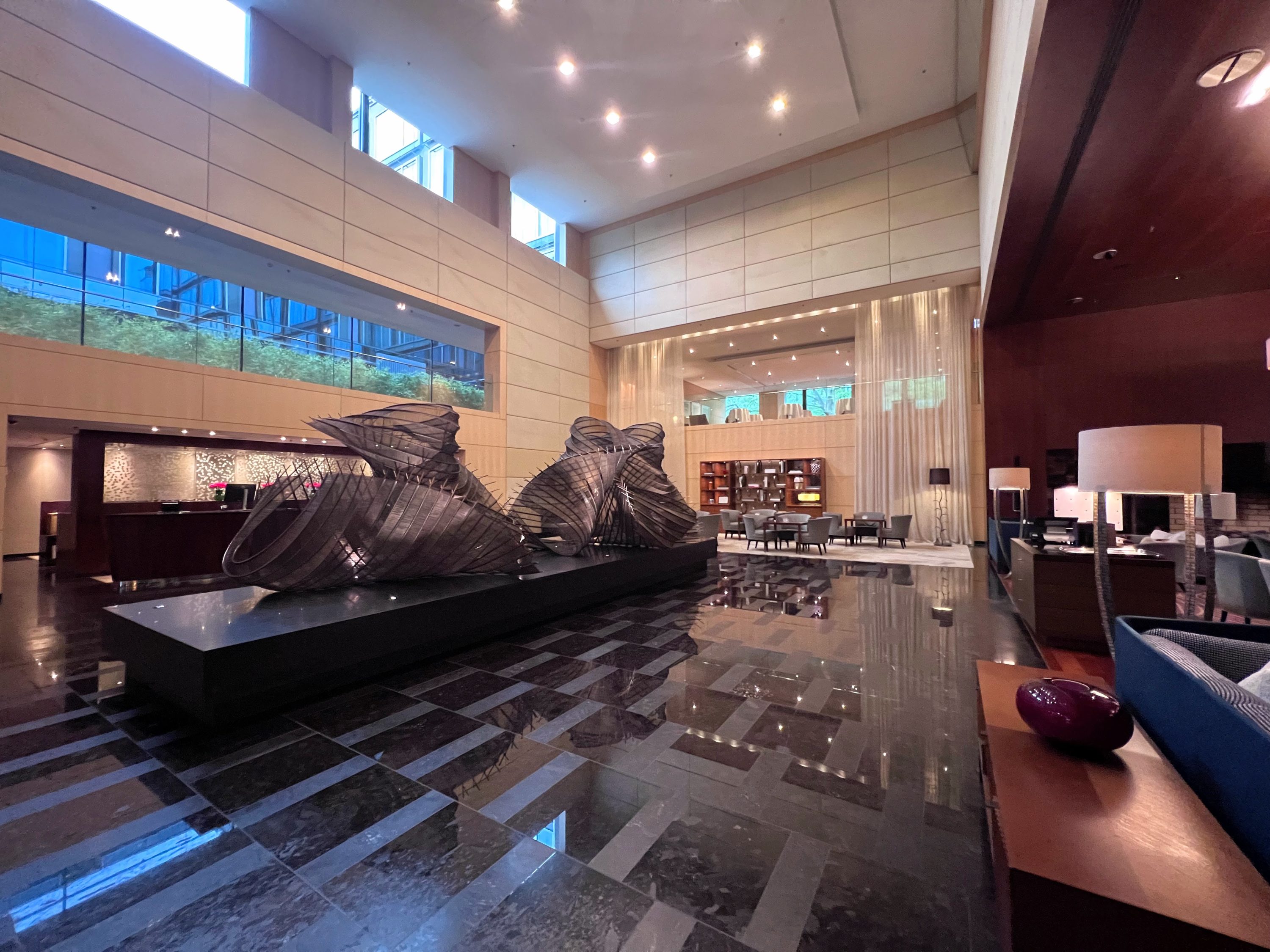 Park Hyatt Zurich lobby