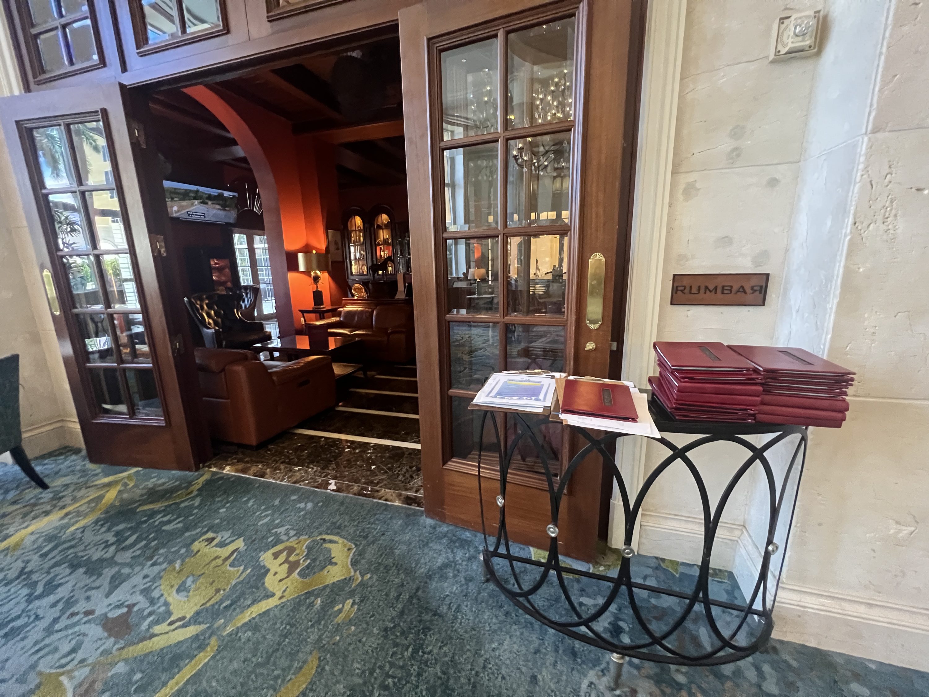 Ritz-Carlton Key Biscayne RUMBAR entrance