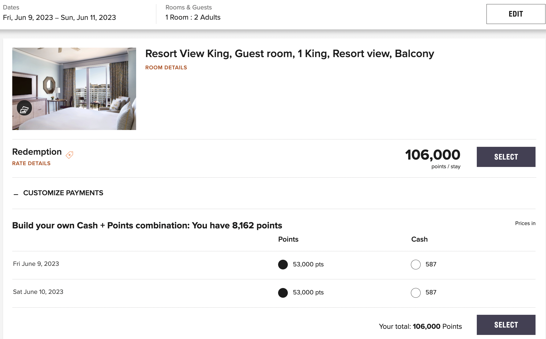Ritz Carlton Key Biscayne Points Rate.