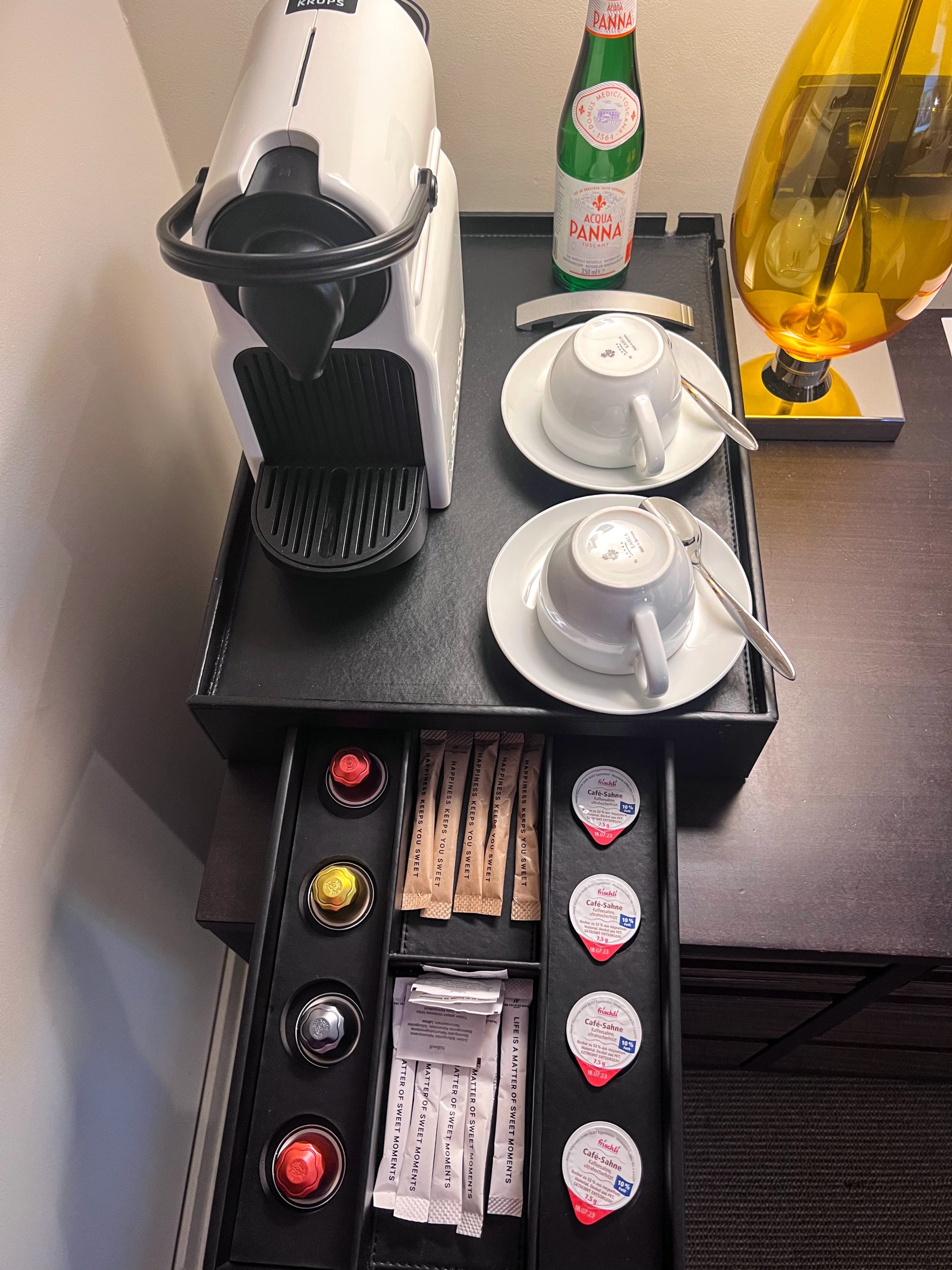 The Charles Hotel Munich in room coffee The Charles Hotel Munich in room coffee